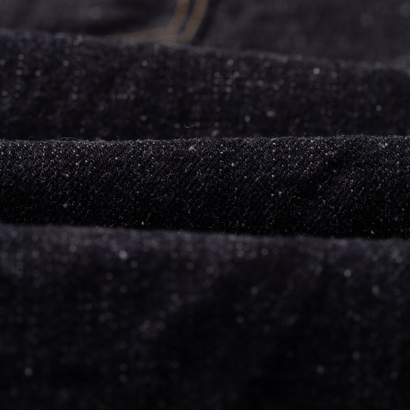 0811 15.5oz Slub Nep Denim Loose Fit Jeans