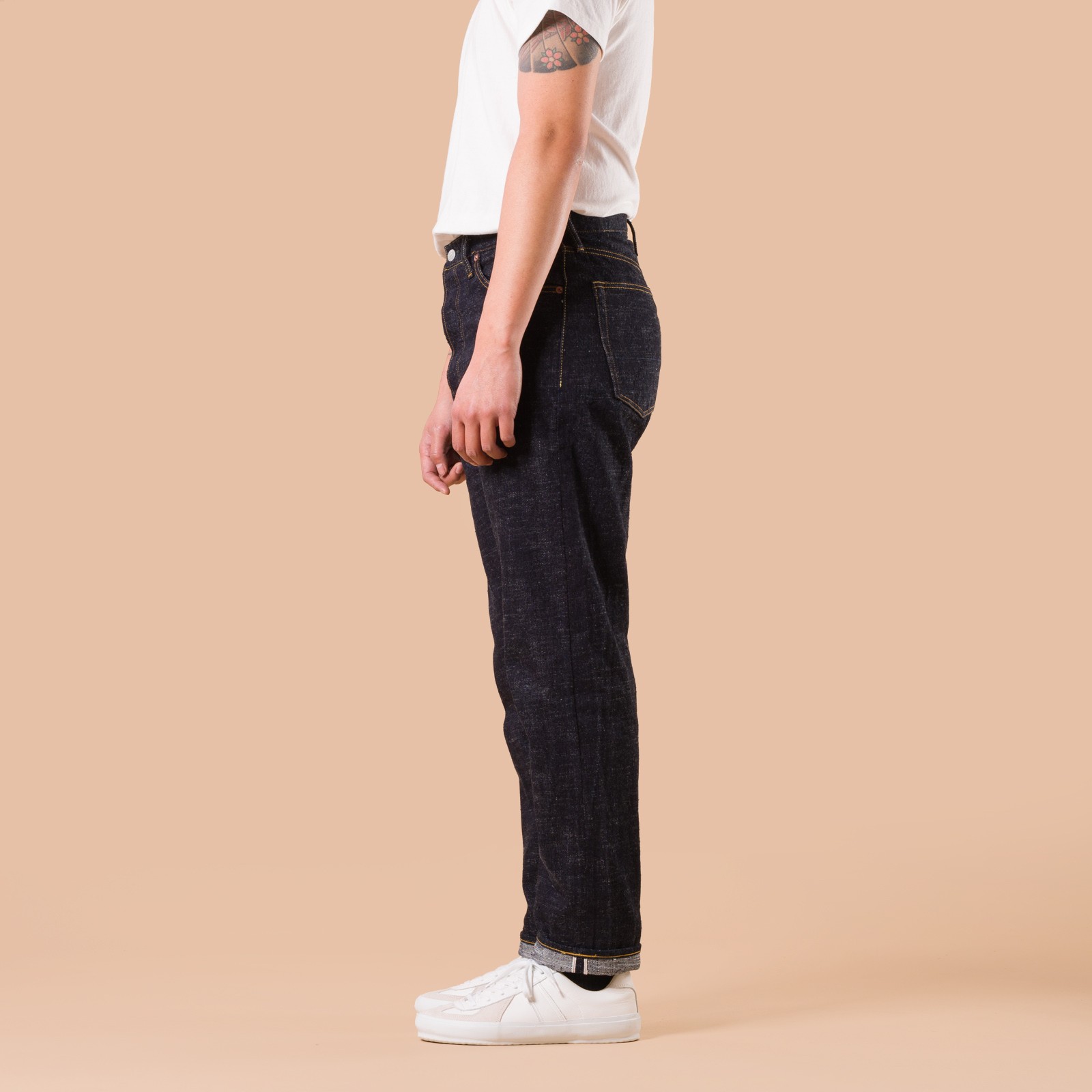 images flaneurs STUDIO D'ARTISAN  SD-1008 15oz GL3 Selvedge Denim Relaxed Tapered side