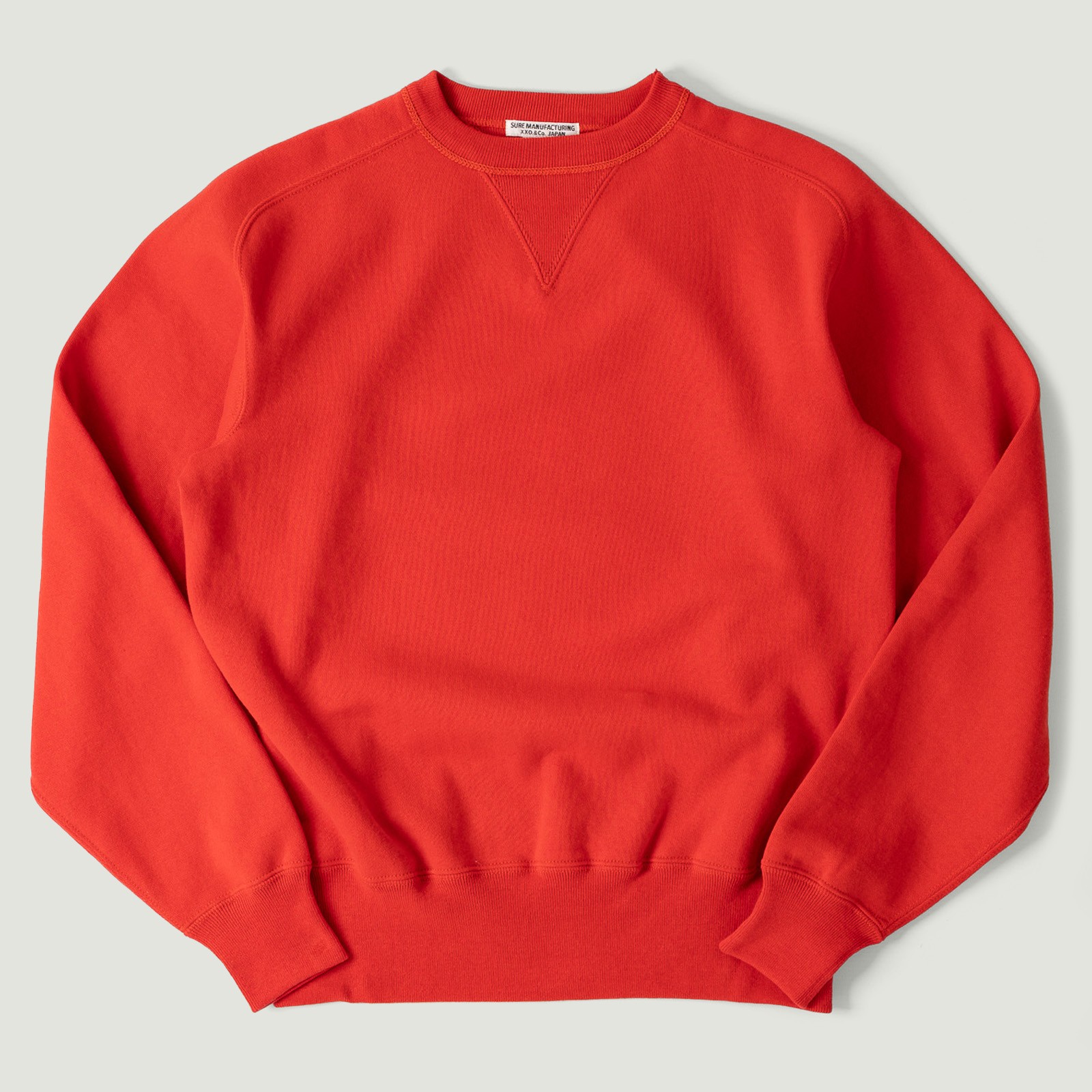 "SURE MFG" Awesome Nerds Nap Sweatshirt Red