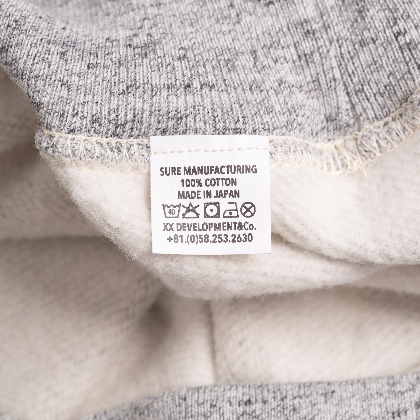 image flâneurs XX DEVELOPMENT  SURE MFG Awesome Nerds Nap Sweatshirt silverado detail-2