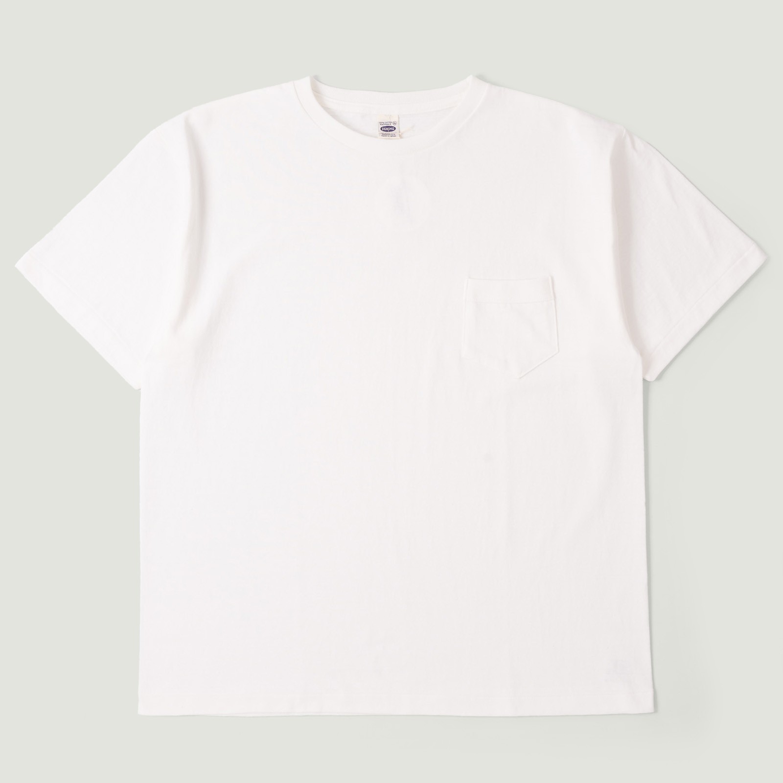 Image-Flâneurs_DENIME / Lot. 273 Crew Neck Pocket T-Shirt off White_Vignette