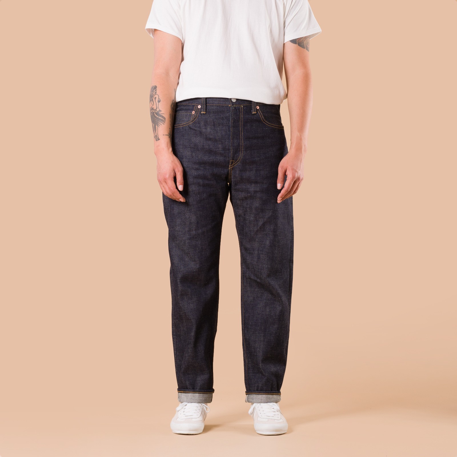 0616 15.5oz Raw Denim Relax Fit