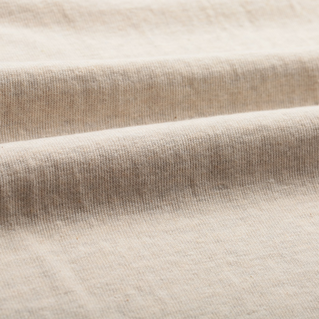 Image-Flâneurs_WAREHOUSE & CO. / Lot. 5906 L/S Crewneck T-Shirt Oatmeal detail