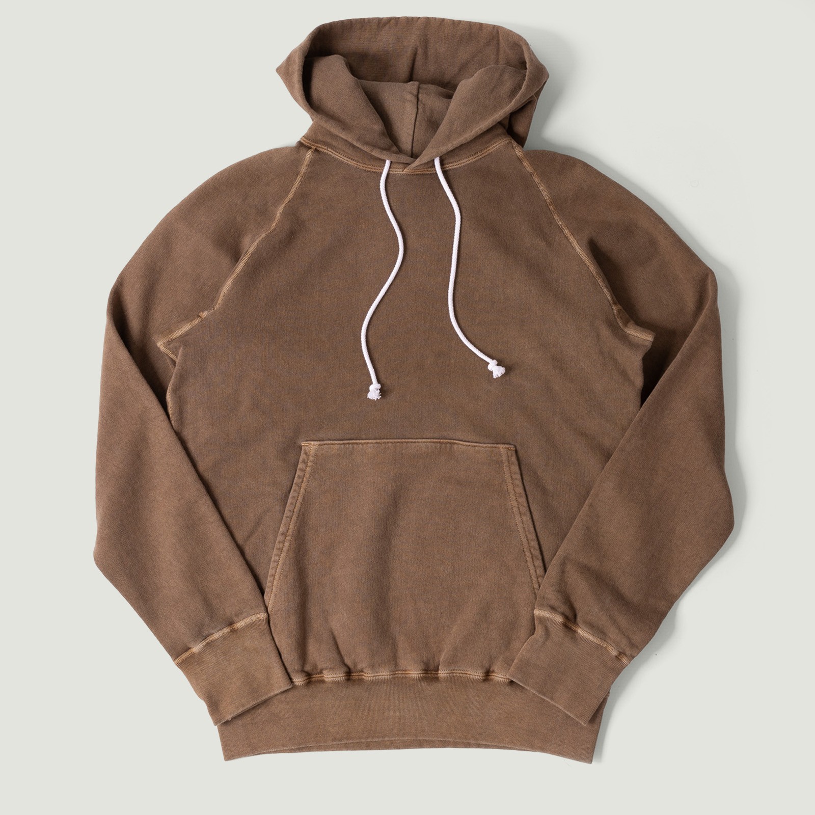 Image-Flâneurs_GOOD ON / Raglan Pullover Hood Sweat P-Brown vignette