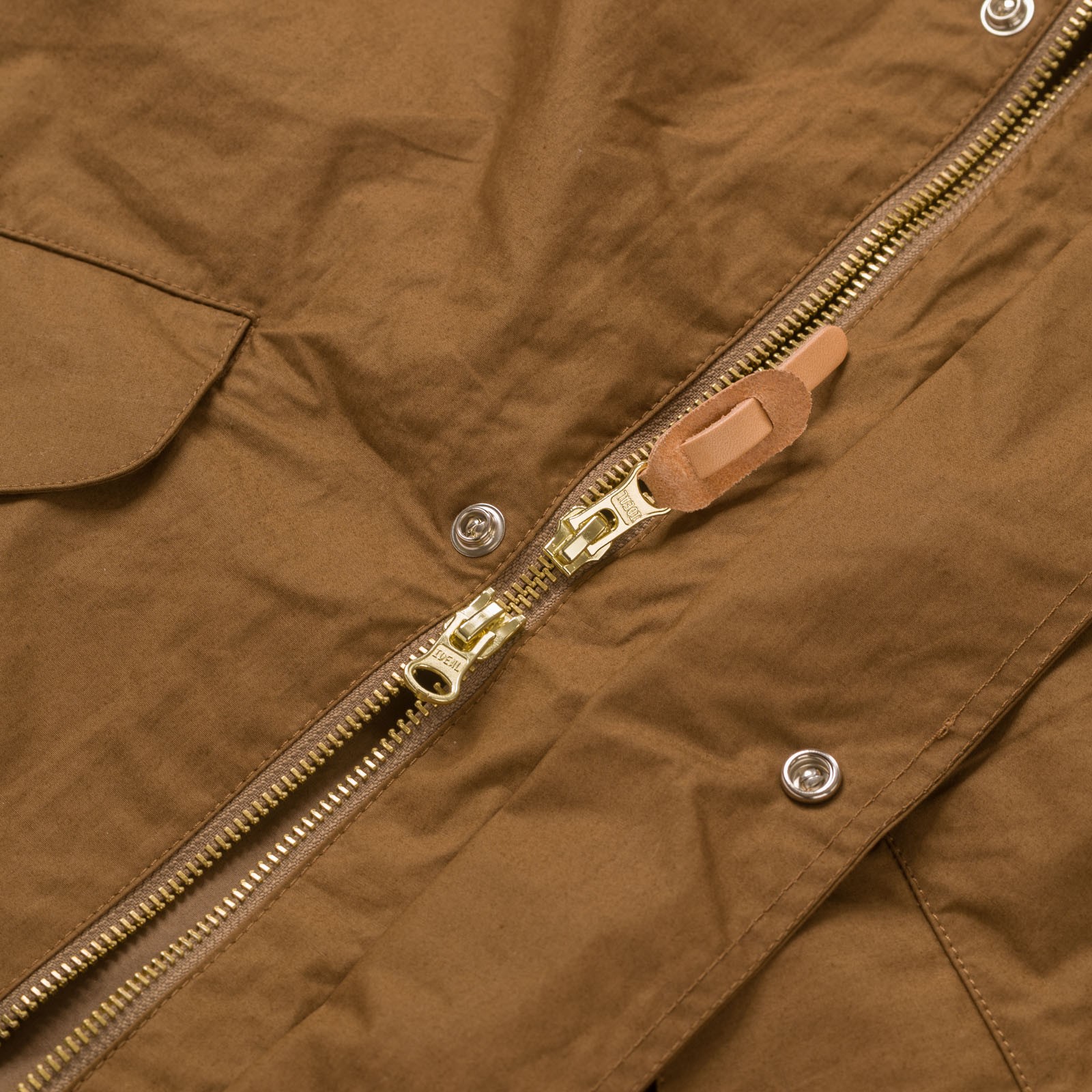 flaneurs MANIFATTURA CECCARELLI  All Weather Coat Dark Tan double zip