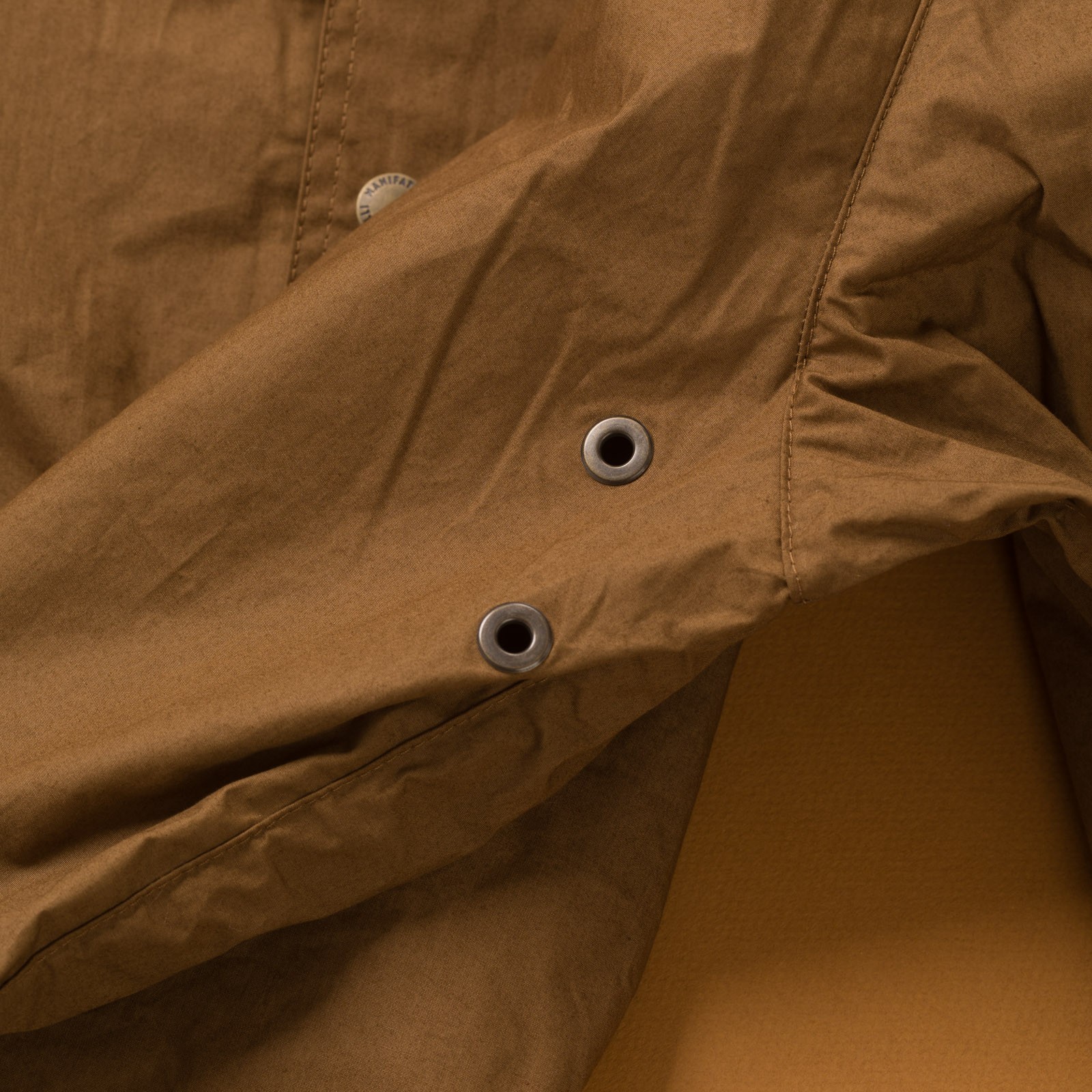 flaneurs MANIFATTURA CECCARELLI  All Weather Coat Dark Tan aerations