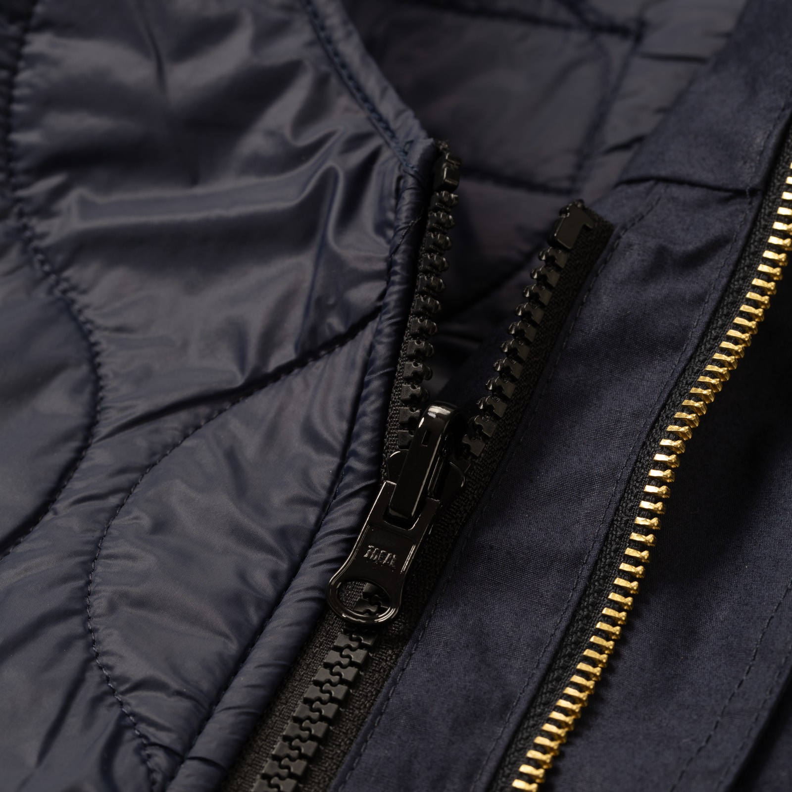 flaneurs MANIFATTURA CECCARELLI All Season Vest Navy zip