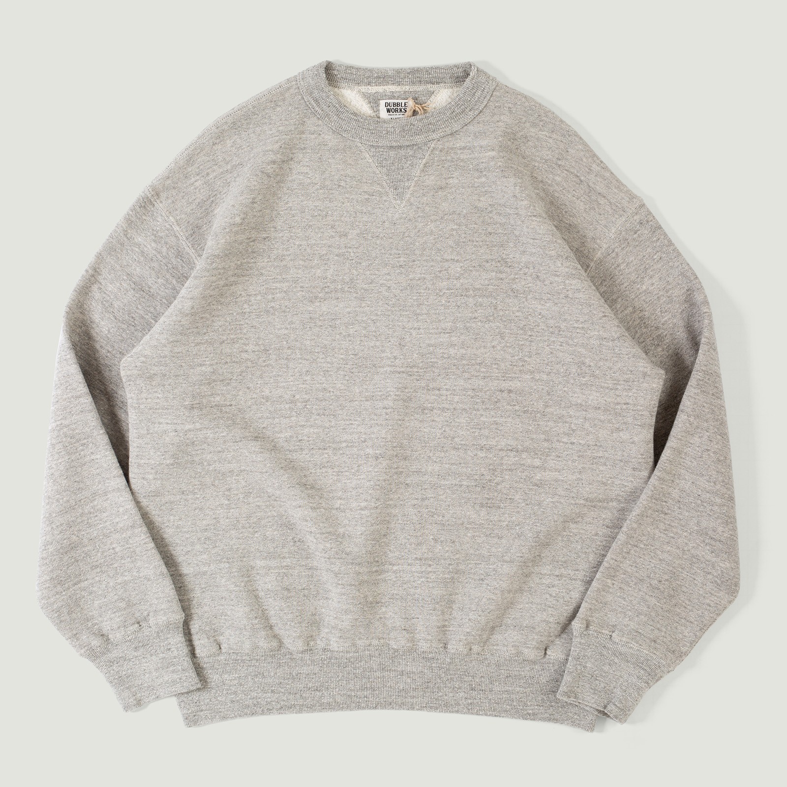 Loopwheel Sweatshirt Heather Grey