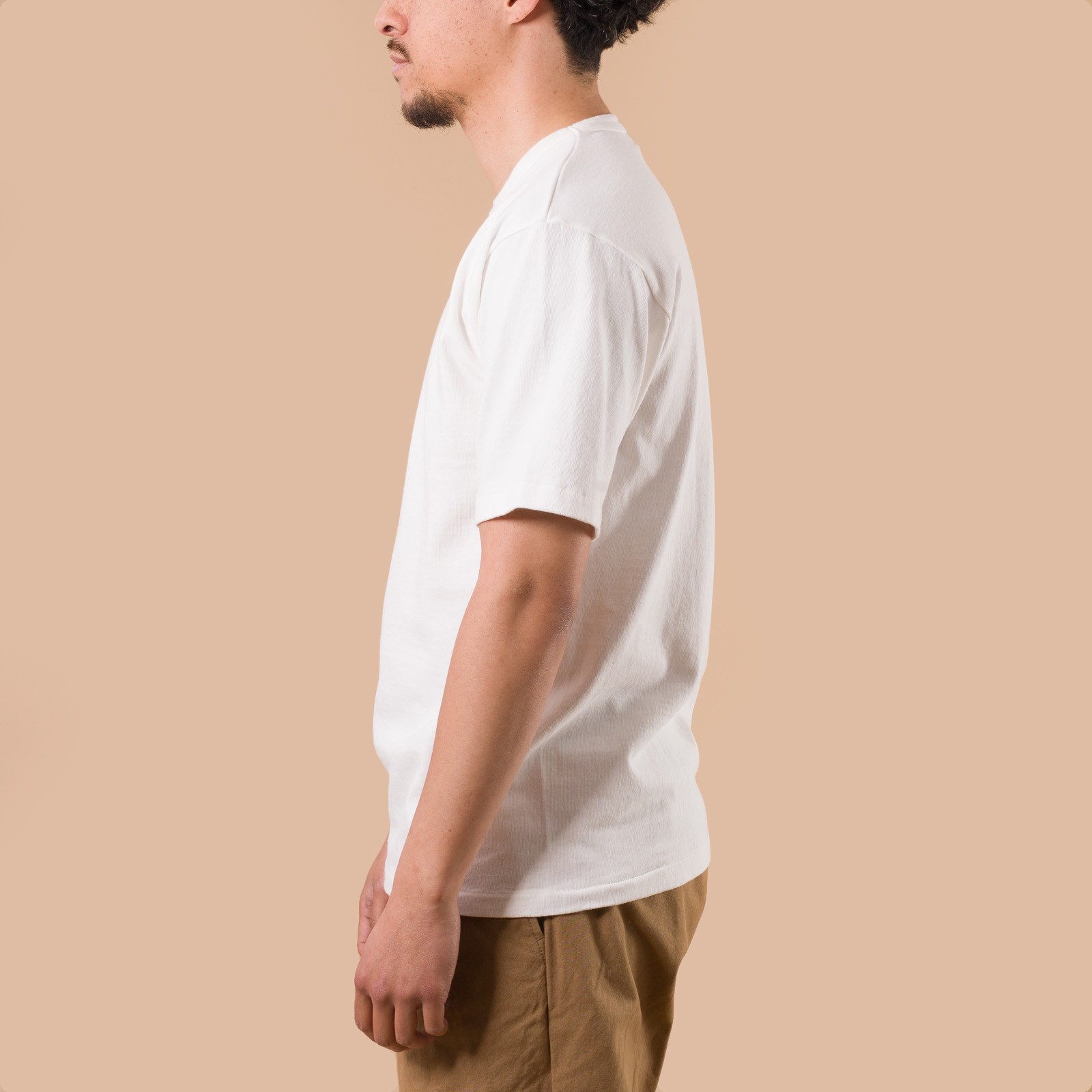 Heavyweight Short Sleeve Tee Off White