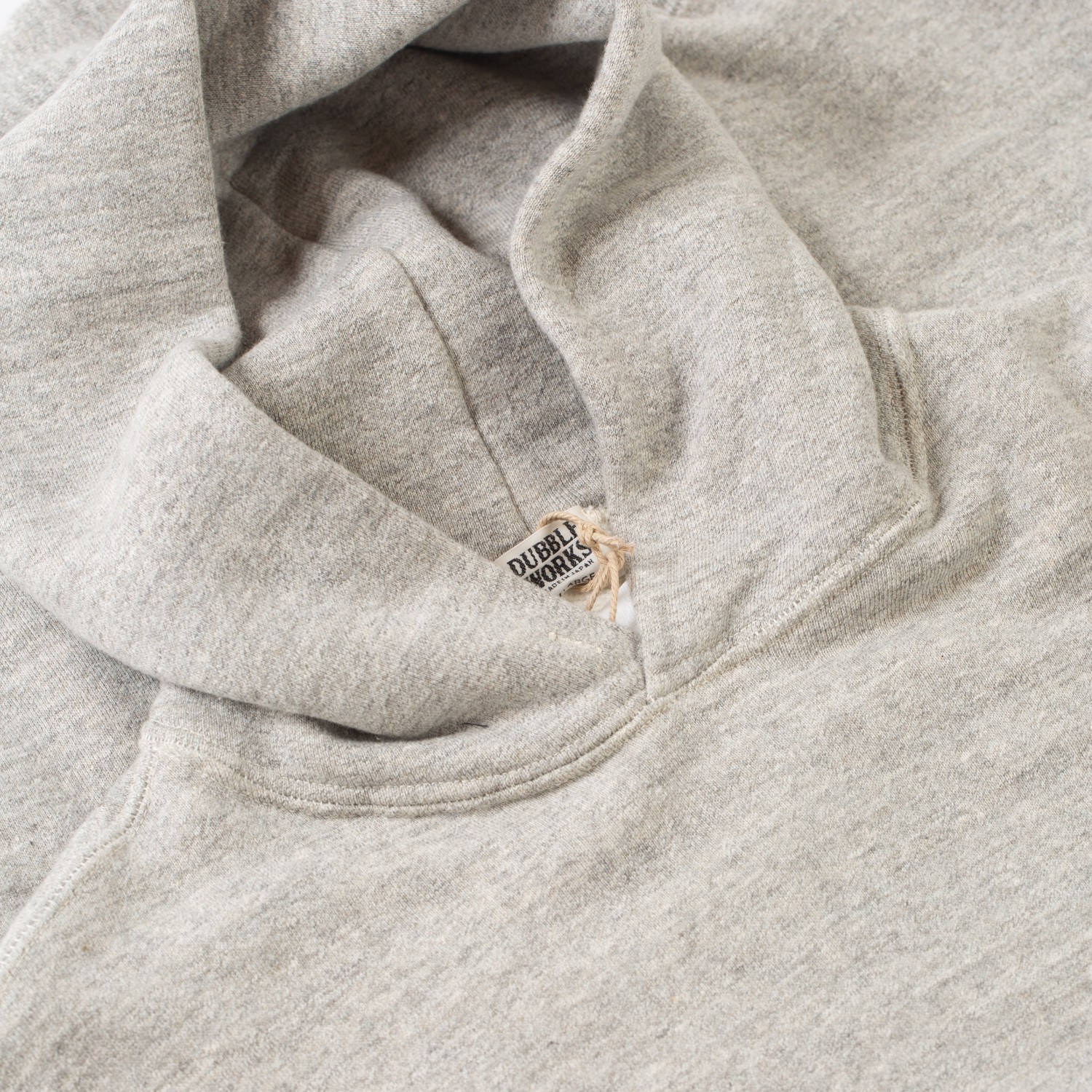 Loopwheel Sweat Hoodie Heather Grey