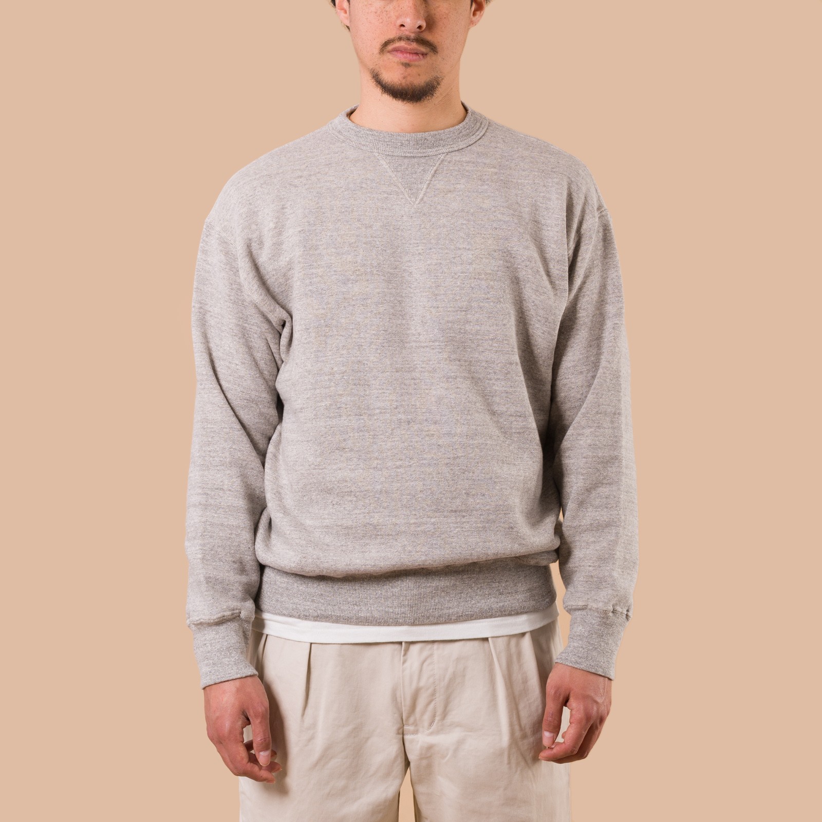 Loopwheel Sweatshirt Heather Grey