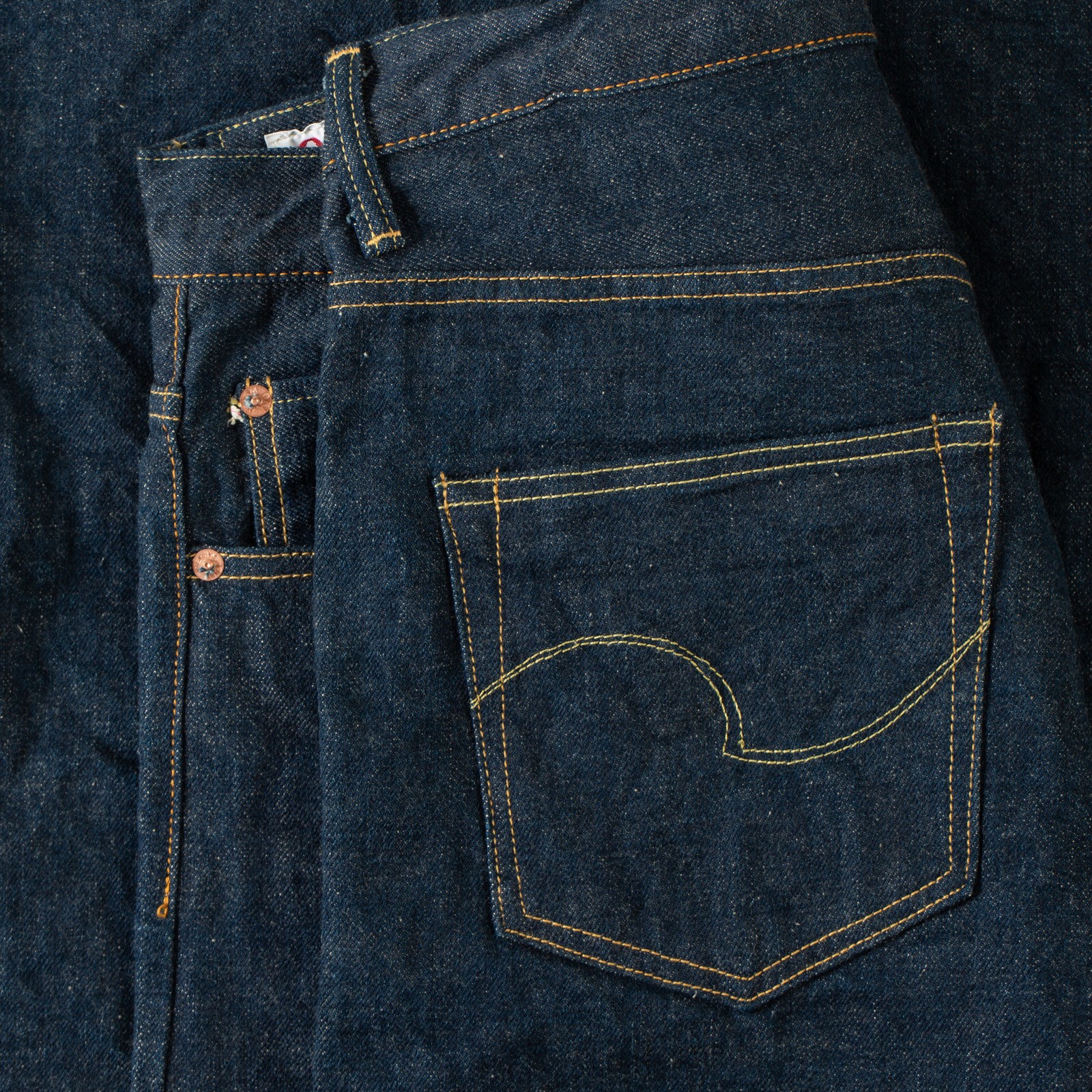 images détails flaneurs pour ONI DENIM  Ishikawadai 15oz  (6)