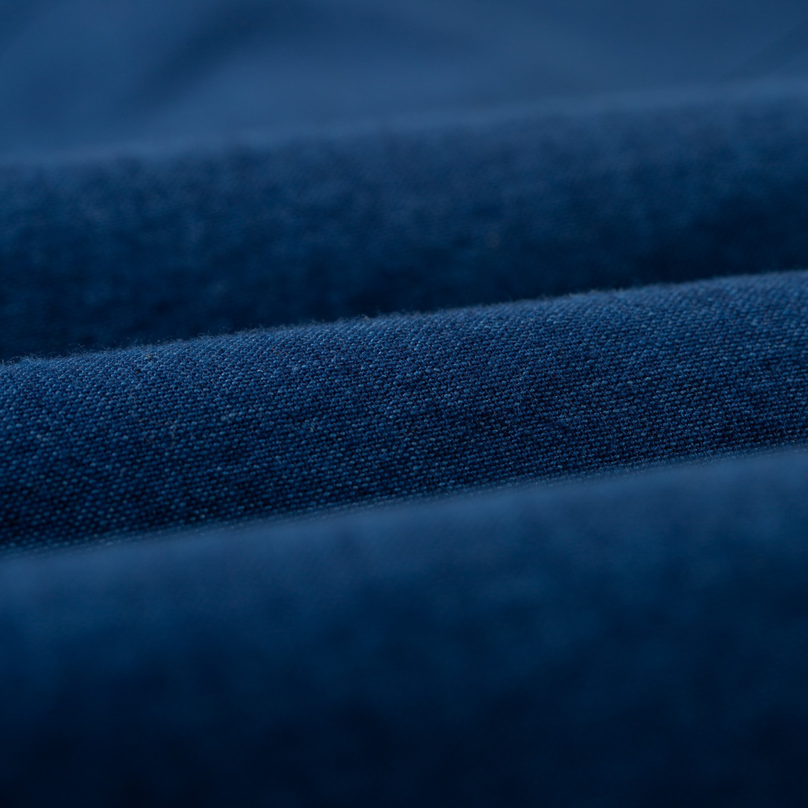 Plain Indigo Chambray Work Shirt