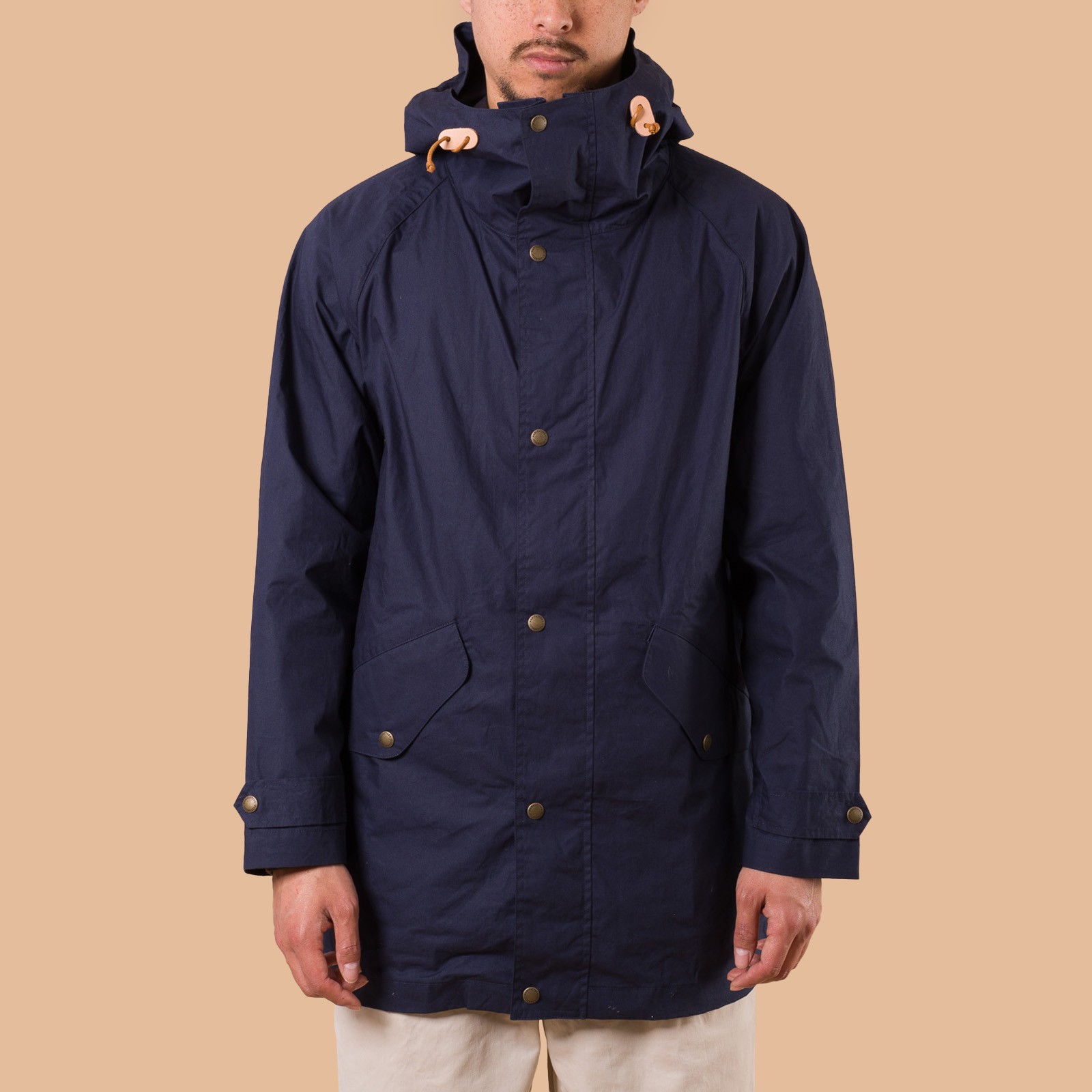 flaneurs MANIFATTURA CECCARELLI  All Weather Coat navy de face