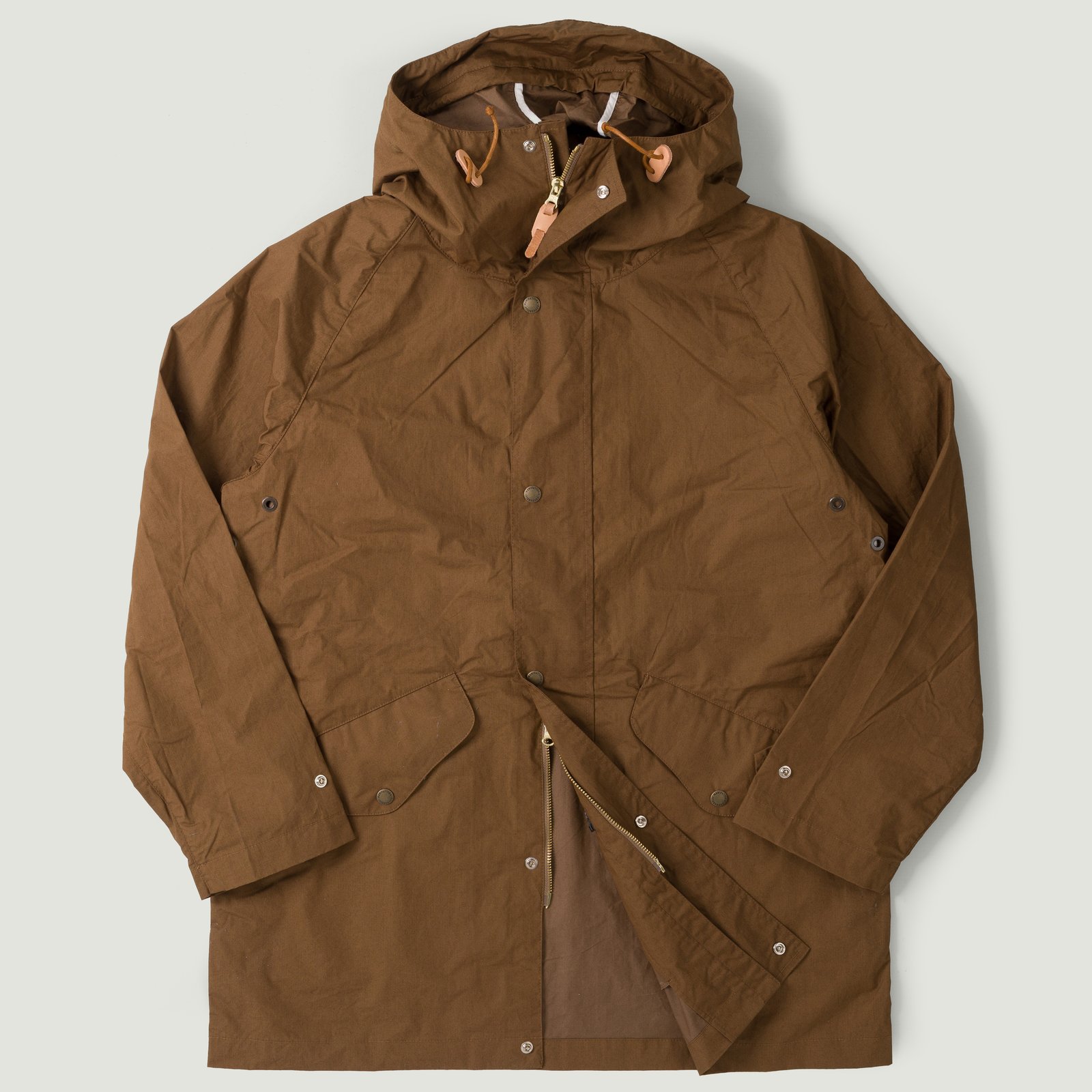 flaneurs MANIFATTURA CECCARELLI  All Weather Coat Dark Tan vignette