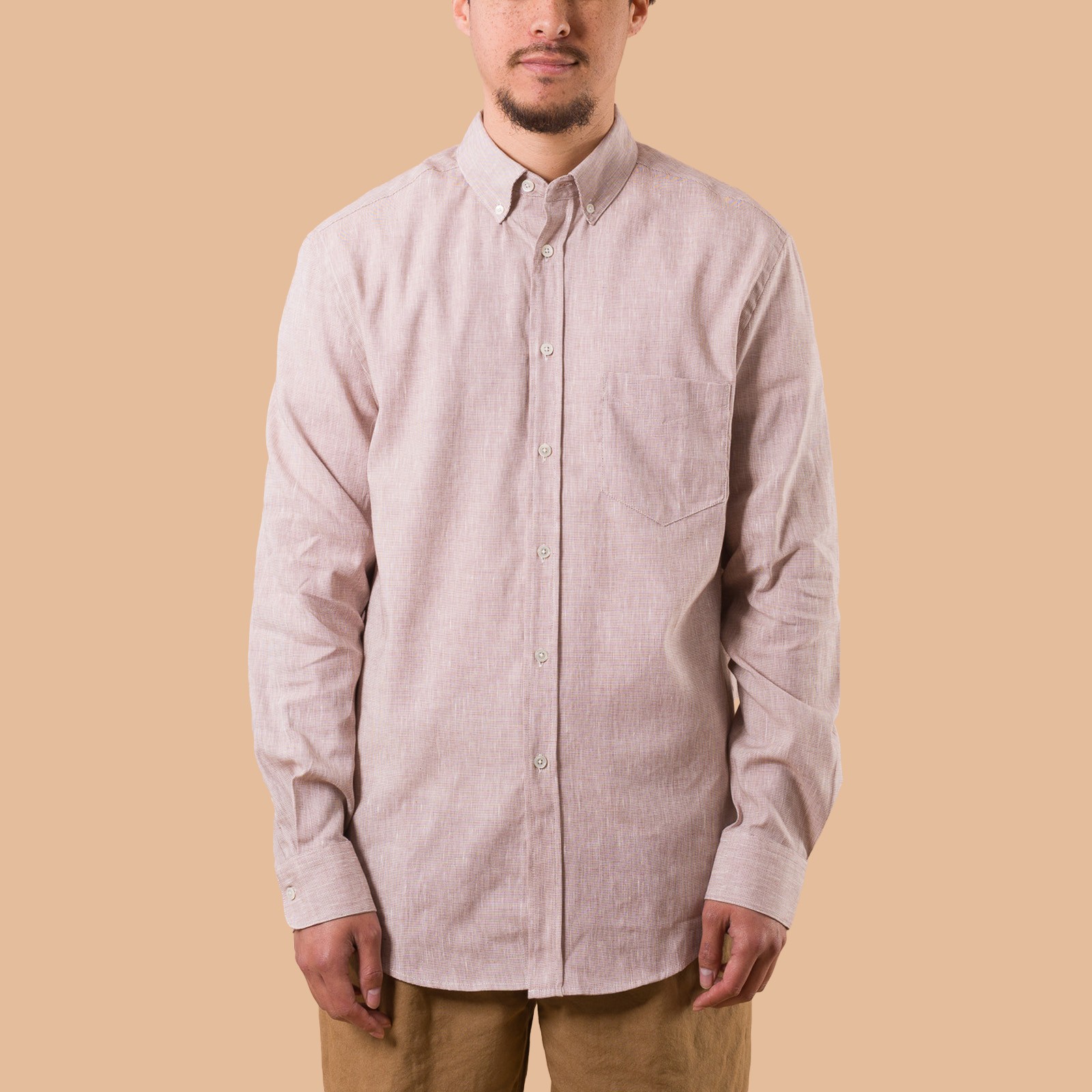 Granular Shirt Bordeaux