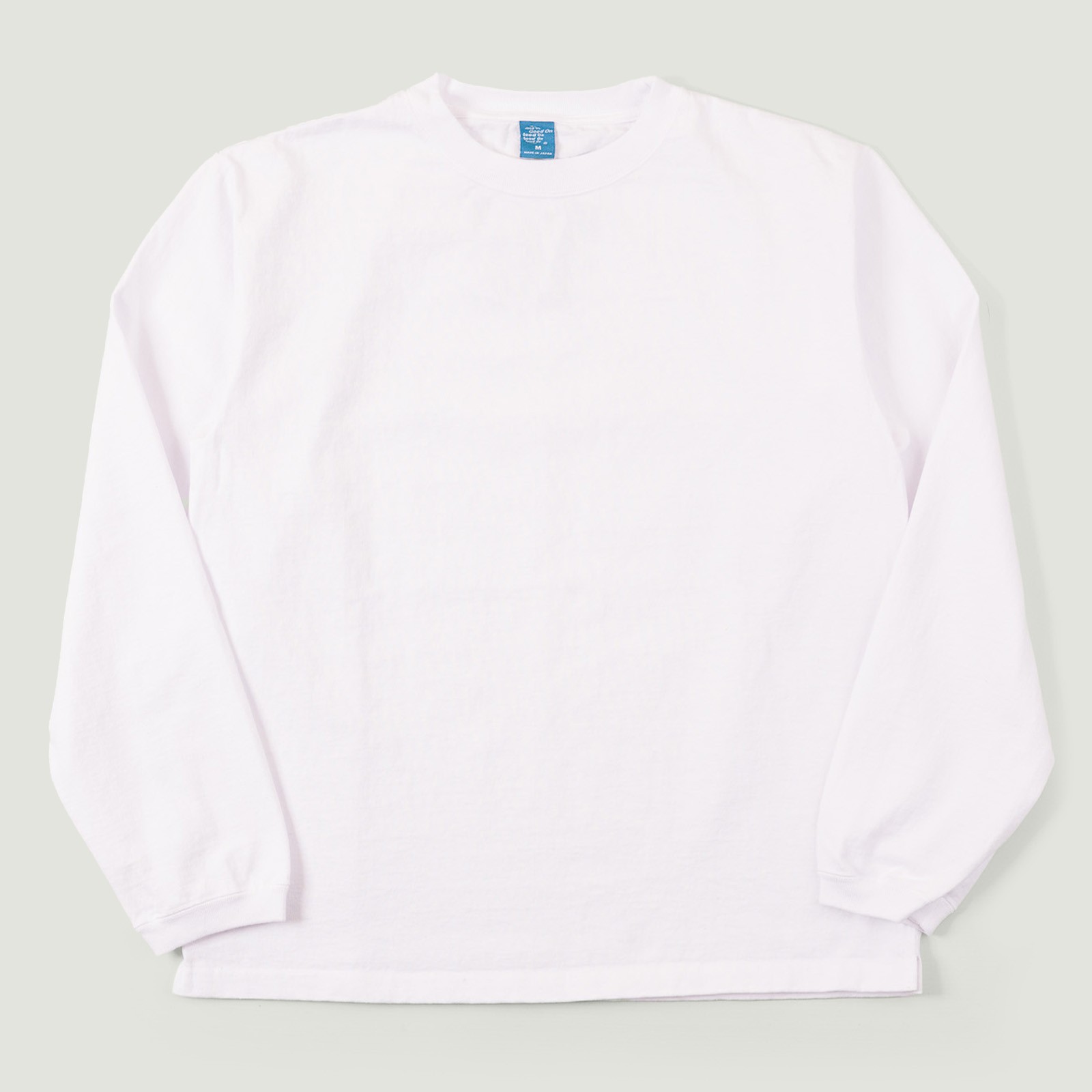 Image-Flâneurs_GOOD ON / L/S Heavy Crew Tee White vignette
