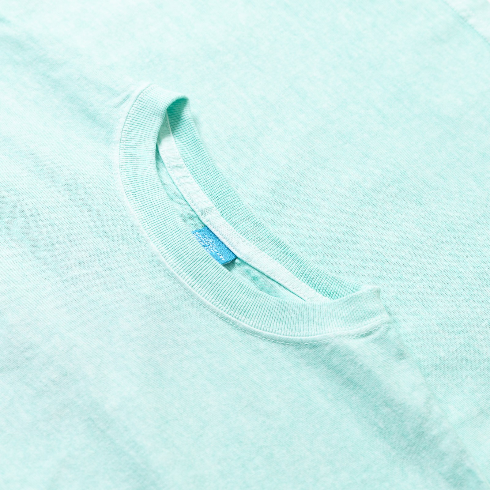 Image-Flâneurs_GOOD ON / L/S Crew Tee p-mint détail