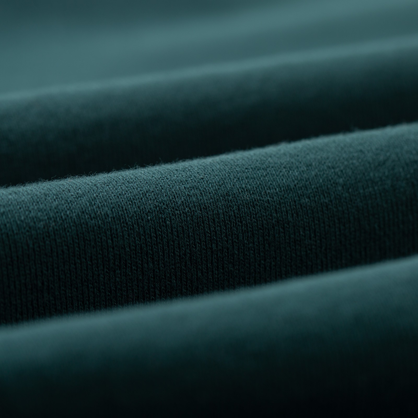 détail flaneurs  BEAMS PLUS crewneck sweatshirt dark green (1)