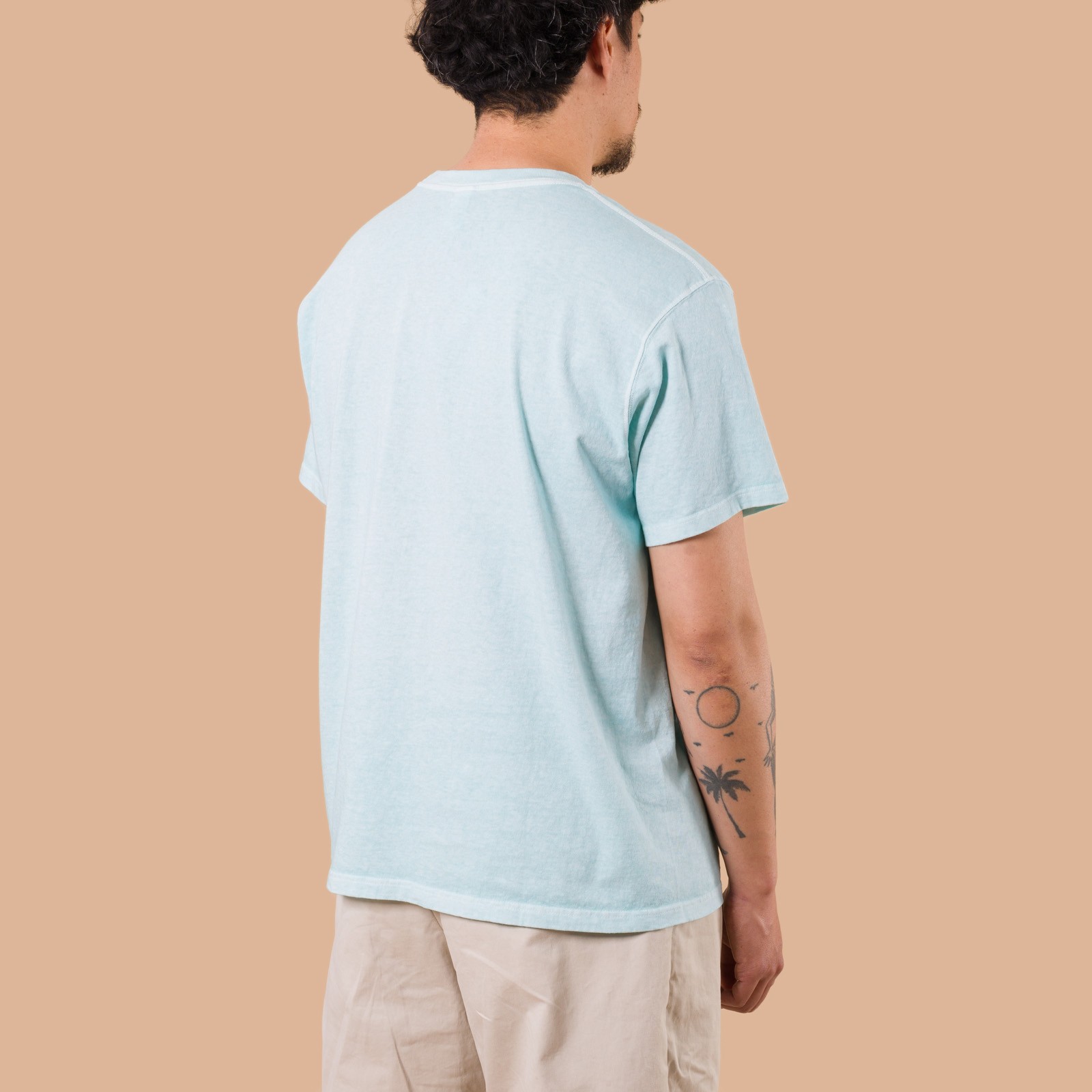 Short Sleeve Crew T-Shirt P-Bleach