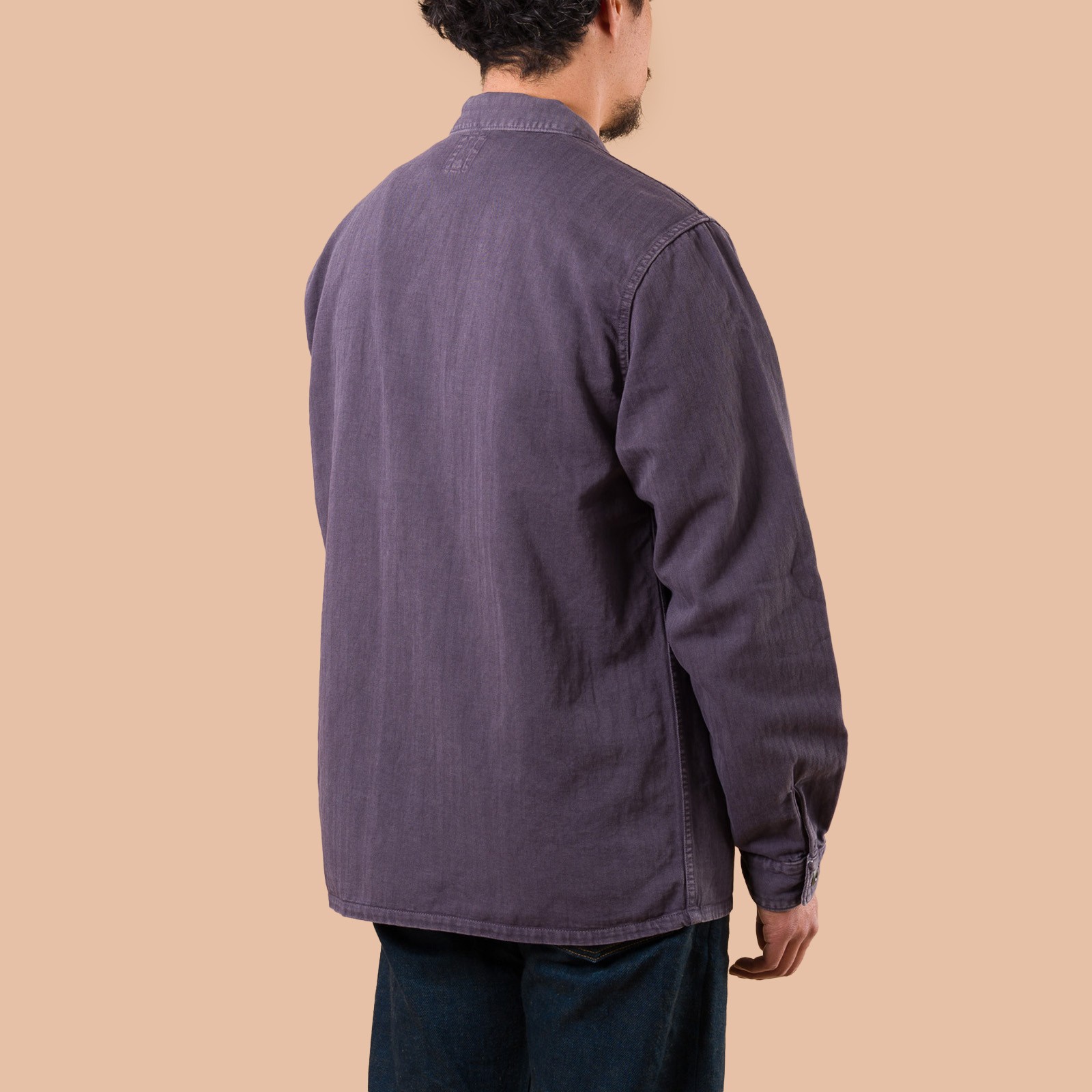 F2461 HBT Fatigue Jacket Navy