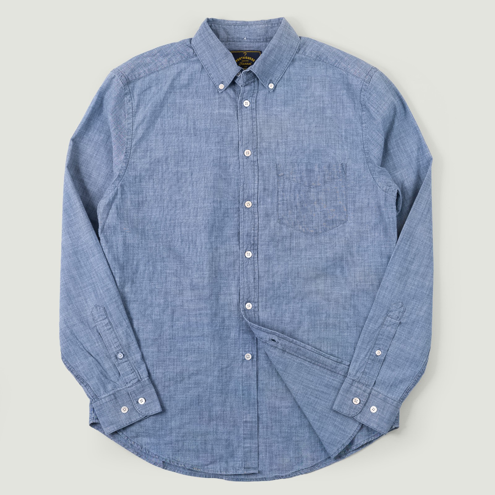 Image-Flâneurs PORTUGUESE FLANNEL / Chambray Shirt vignette