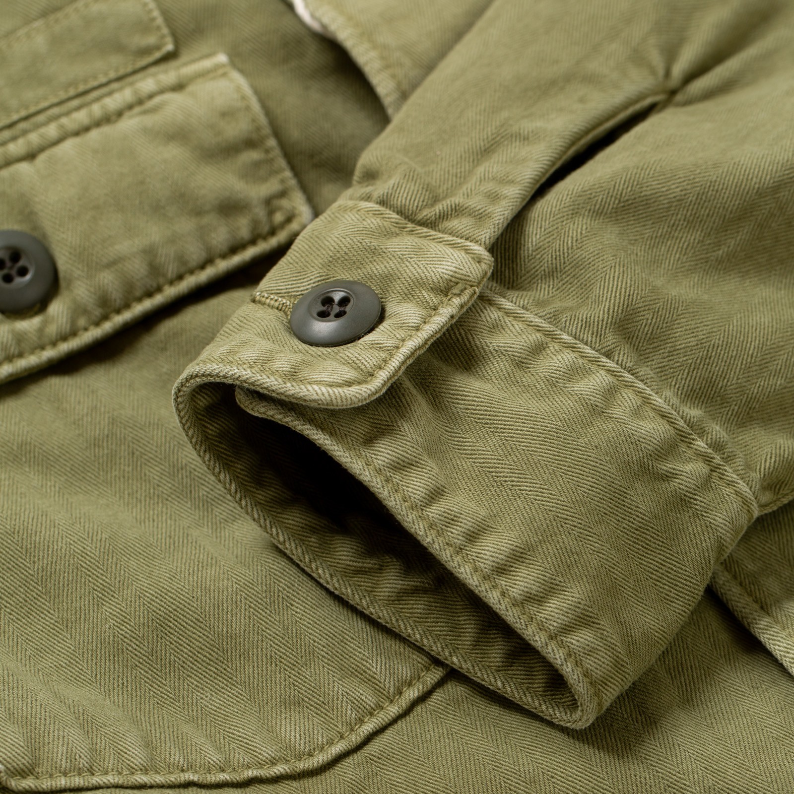F2461 HBT Fatigue Jacket Olive