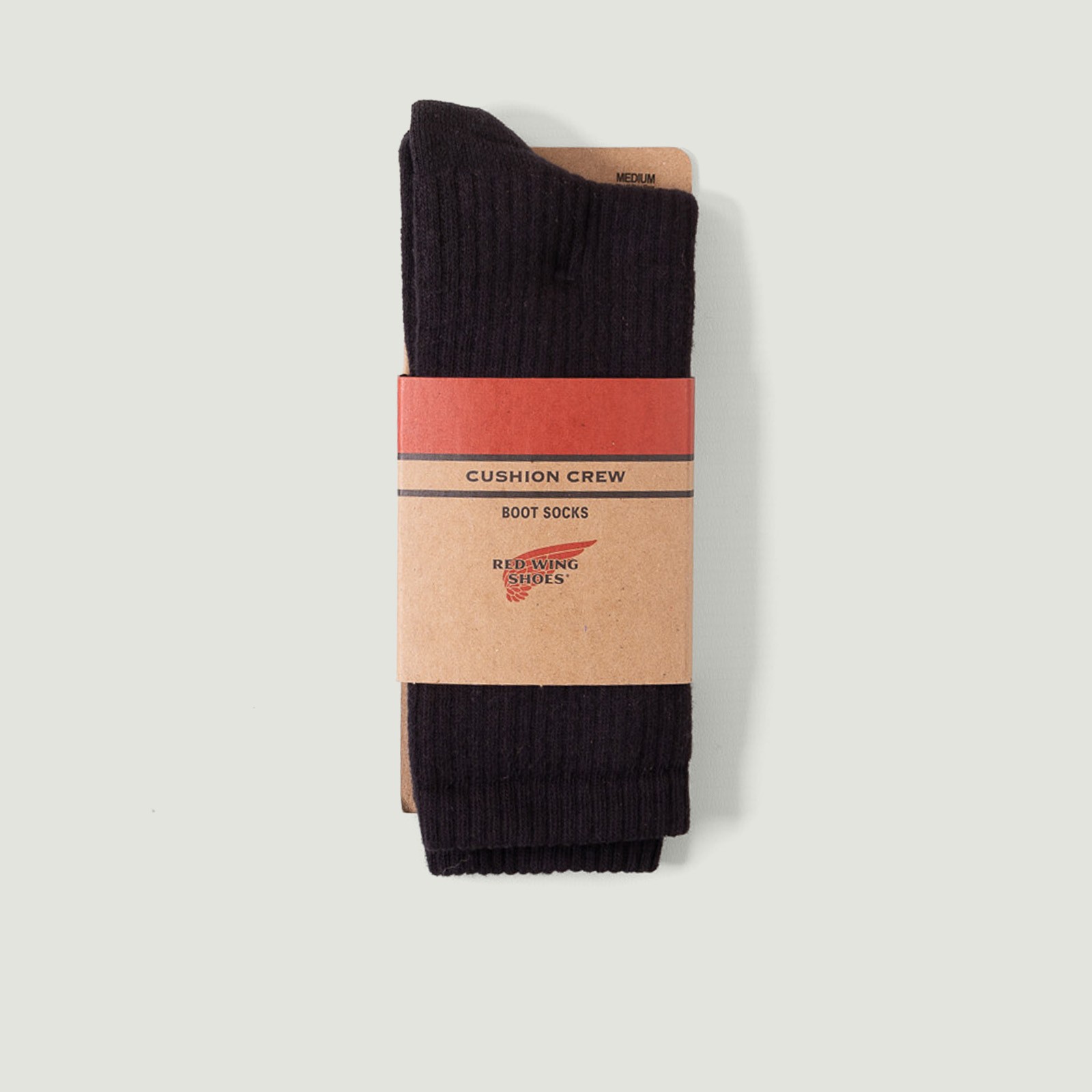 image flâneurs RED WING SHOES / Cushion Crew Socks Black vignette