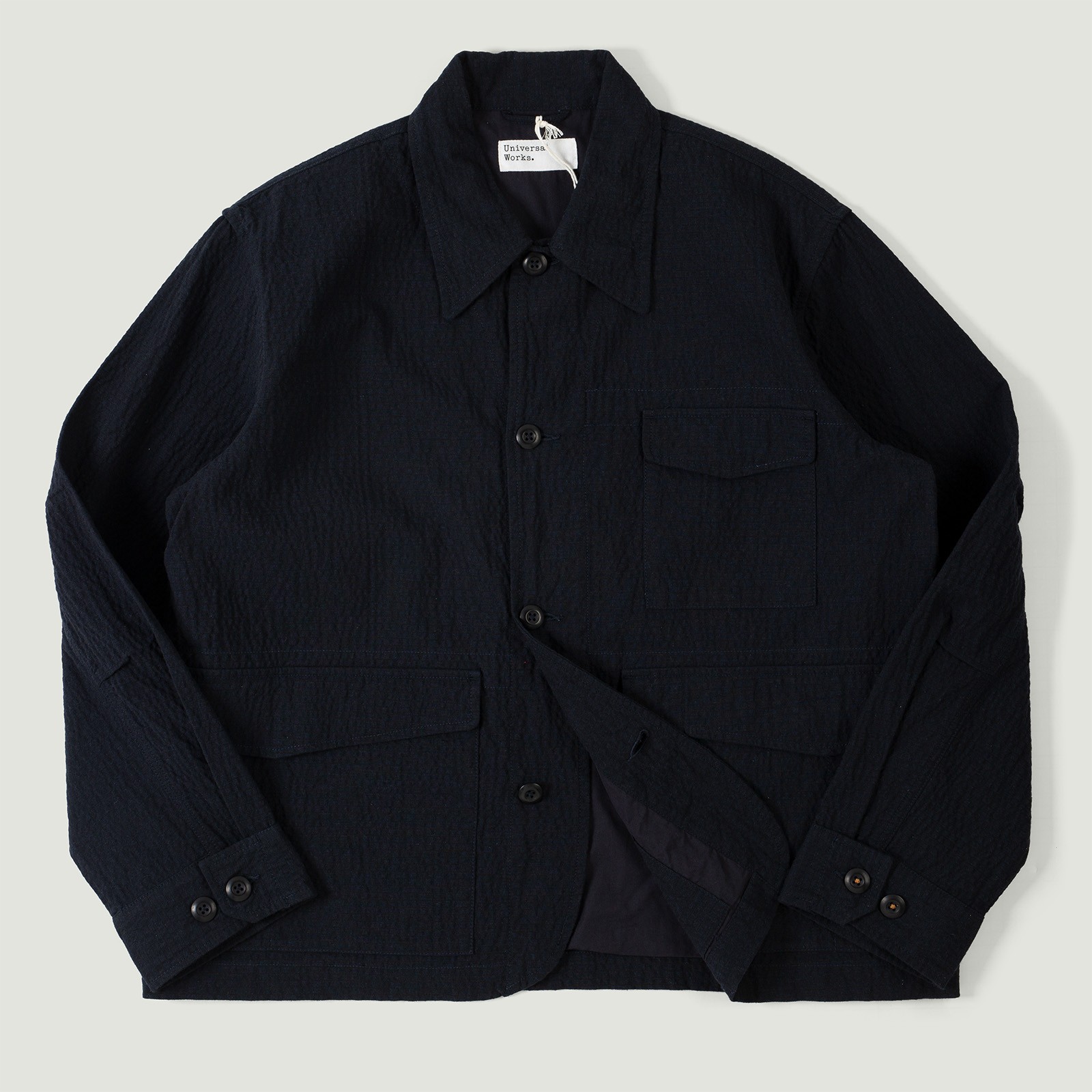 Vignettes flâneurs Duty Jacket Ospina Cotton Dark Navy