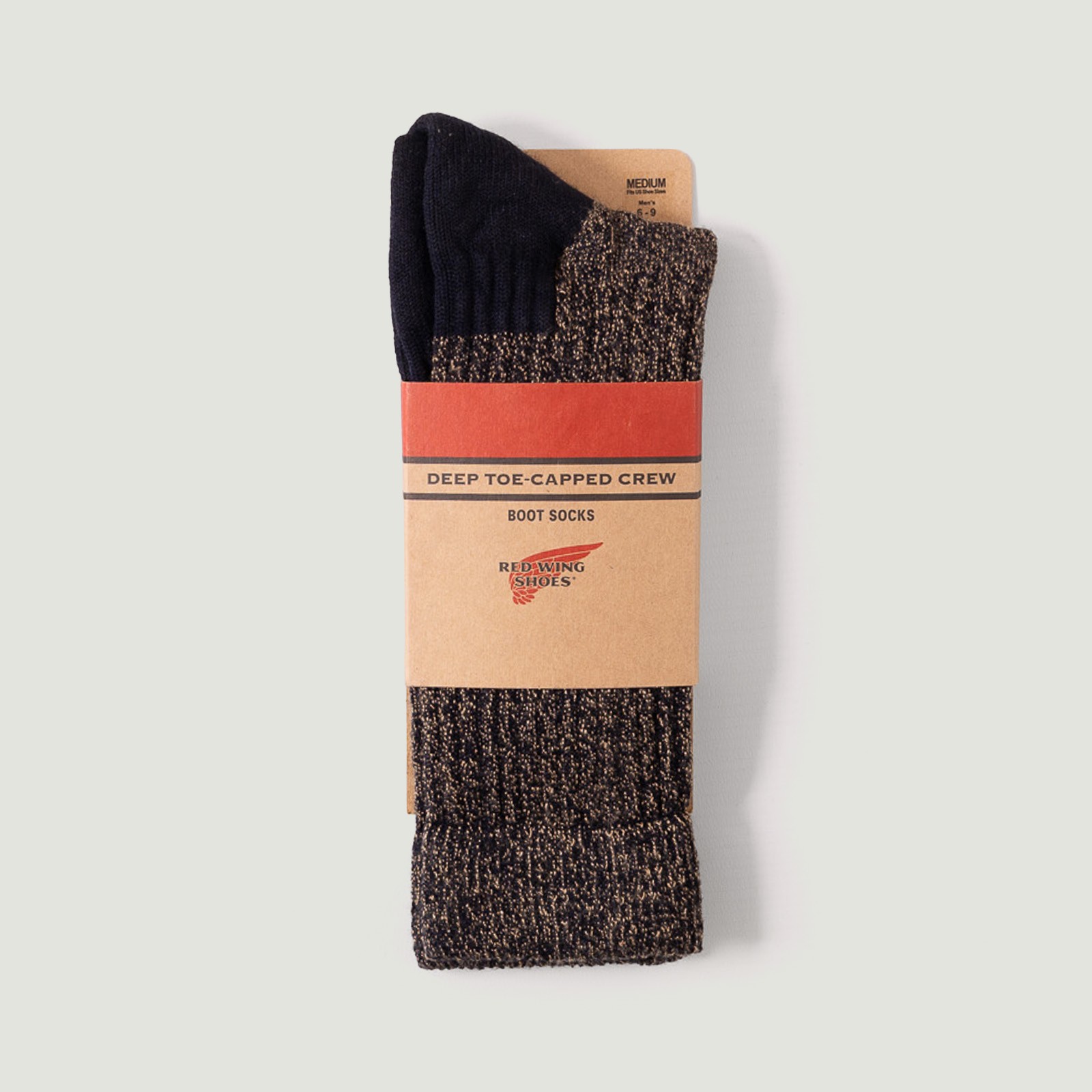 Image flâneurs RED WING SHOES / Deep Toe Capped Crew Socks Navy vignette