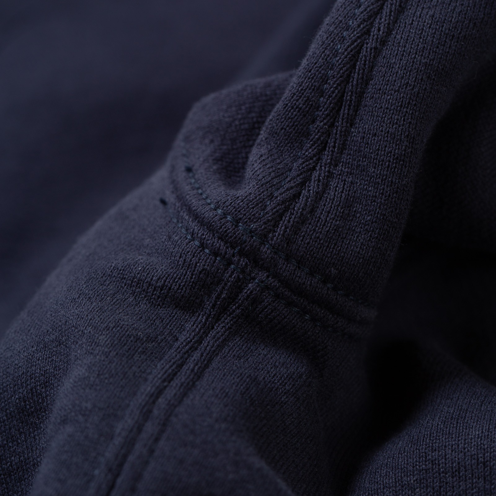 image coutures flaneurs xx development sweat capuche épais double layer navy (2)