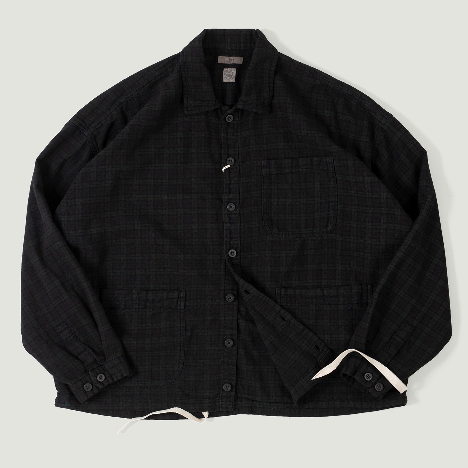 Vignettes flaneurs veste Seuvas blackwatch