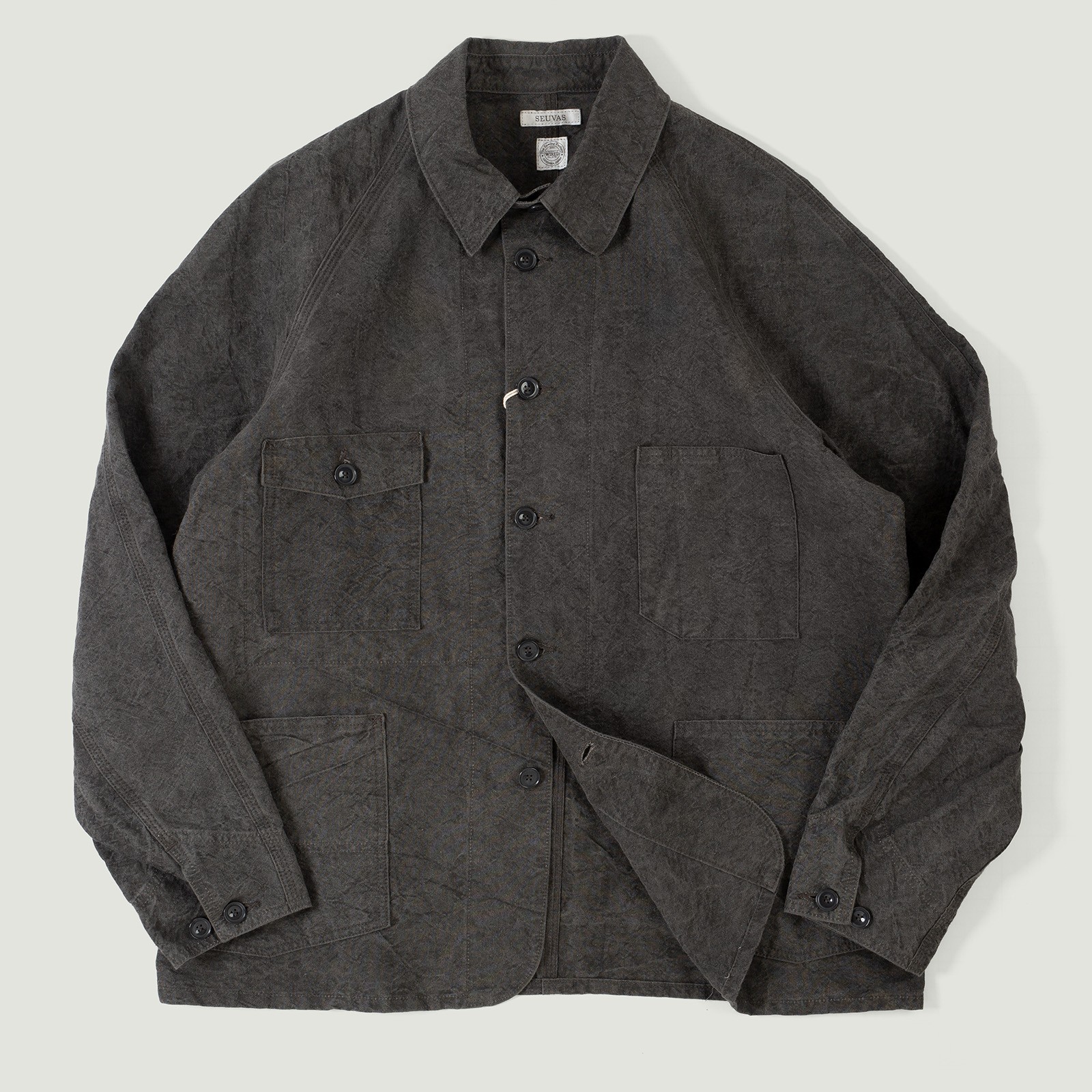 Vignettes flaneurs veste Seuvas raglan coverall