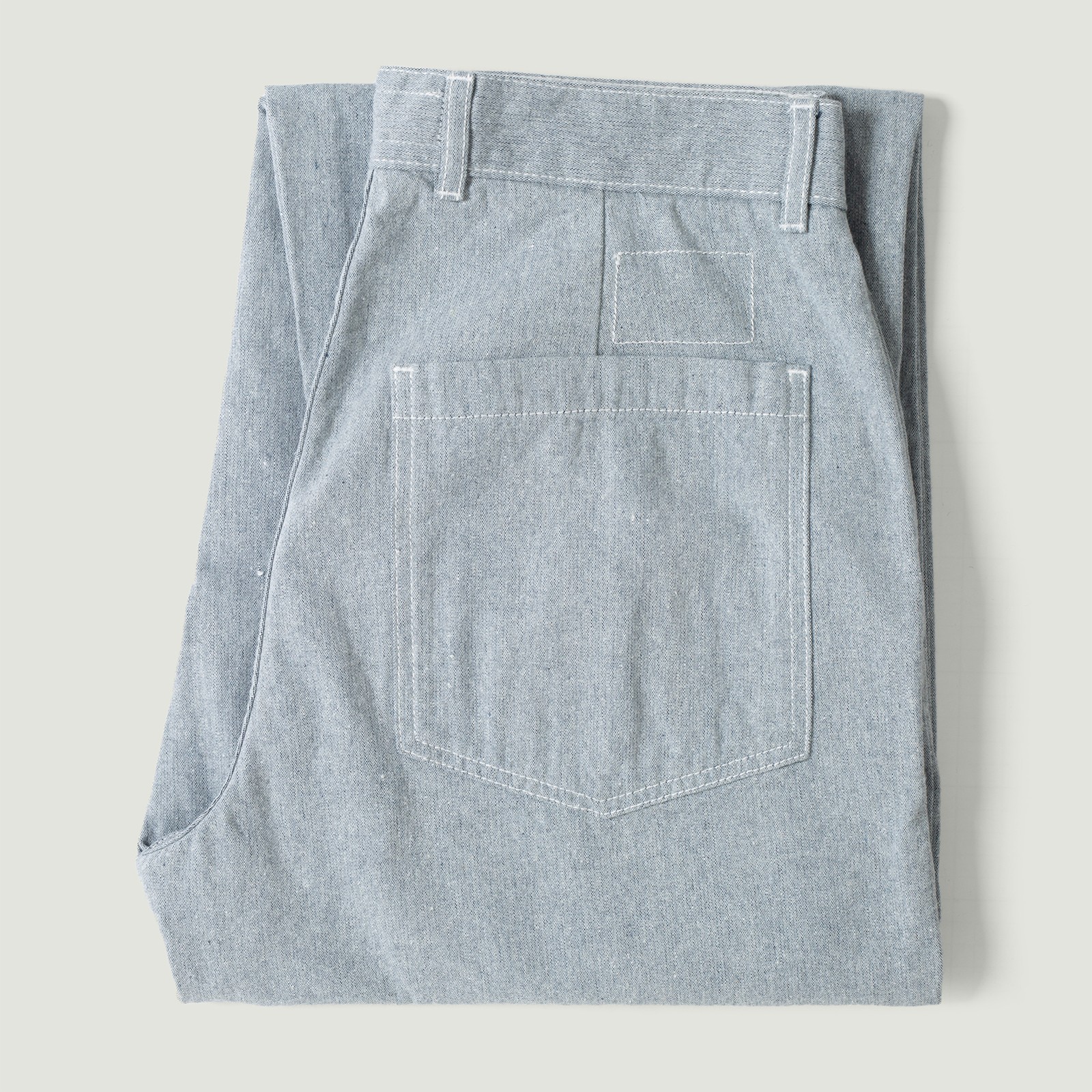 Vignettes flâneurs Duke Pant Jean Cloth Reworked Light Indigo