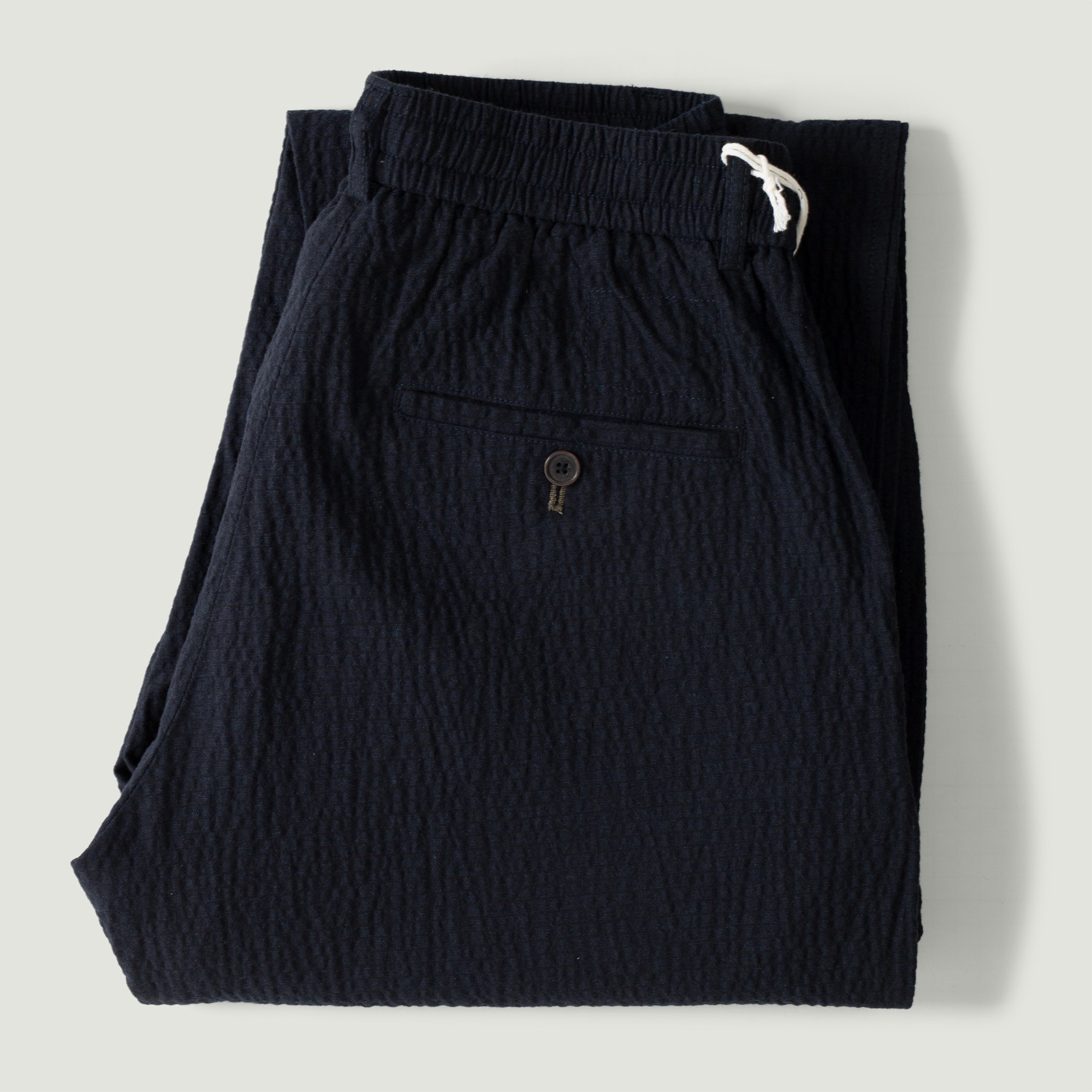 Vignettes flâneurs Oxford Pant Ospina Cotton Dark Navy