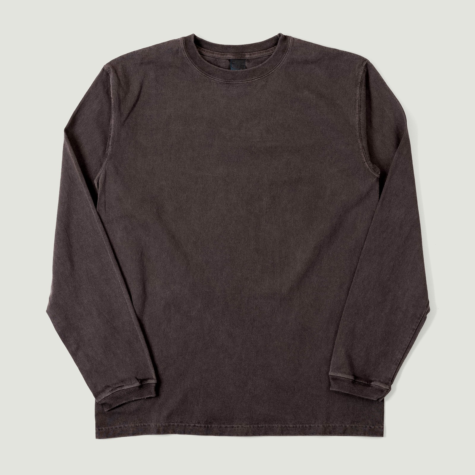 Image-Flâneurs_GOOD ON / L/S Crew Tee p-black vignette