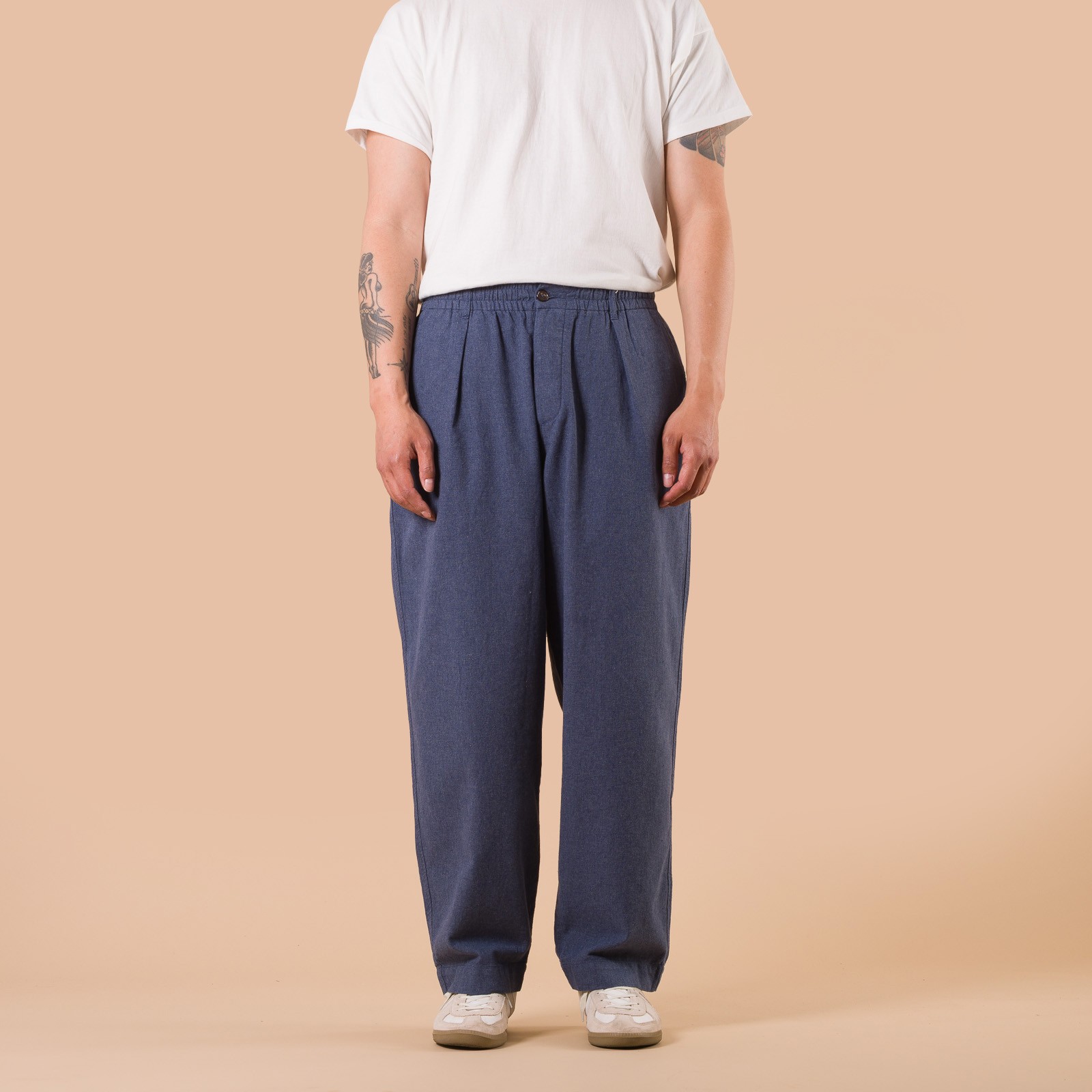 Oxford Pant Sintra Recycled Cotton Blue