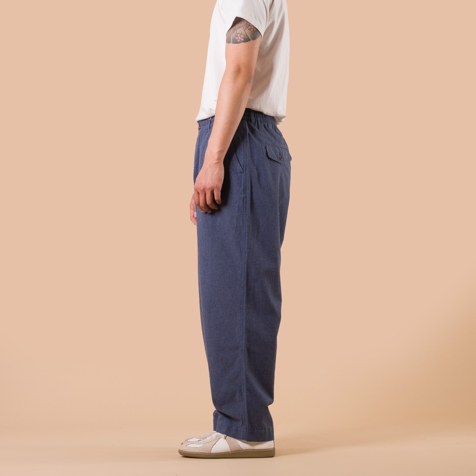 Oxford Pant Sintra Recycled Cotton Blue