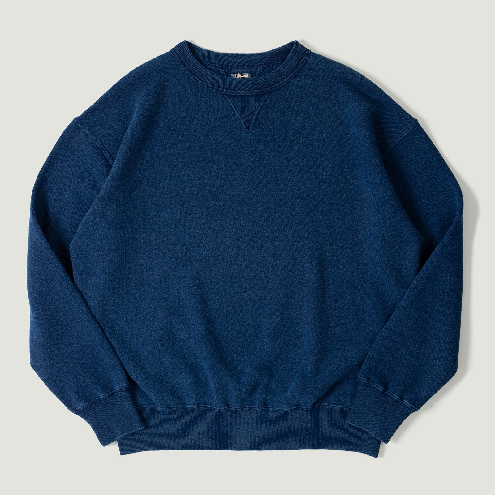 Vignette flaneurs DUBBLE WORKS Loopwheel Sweatshirt Indigo Dye