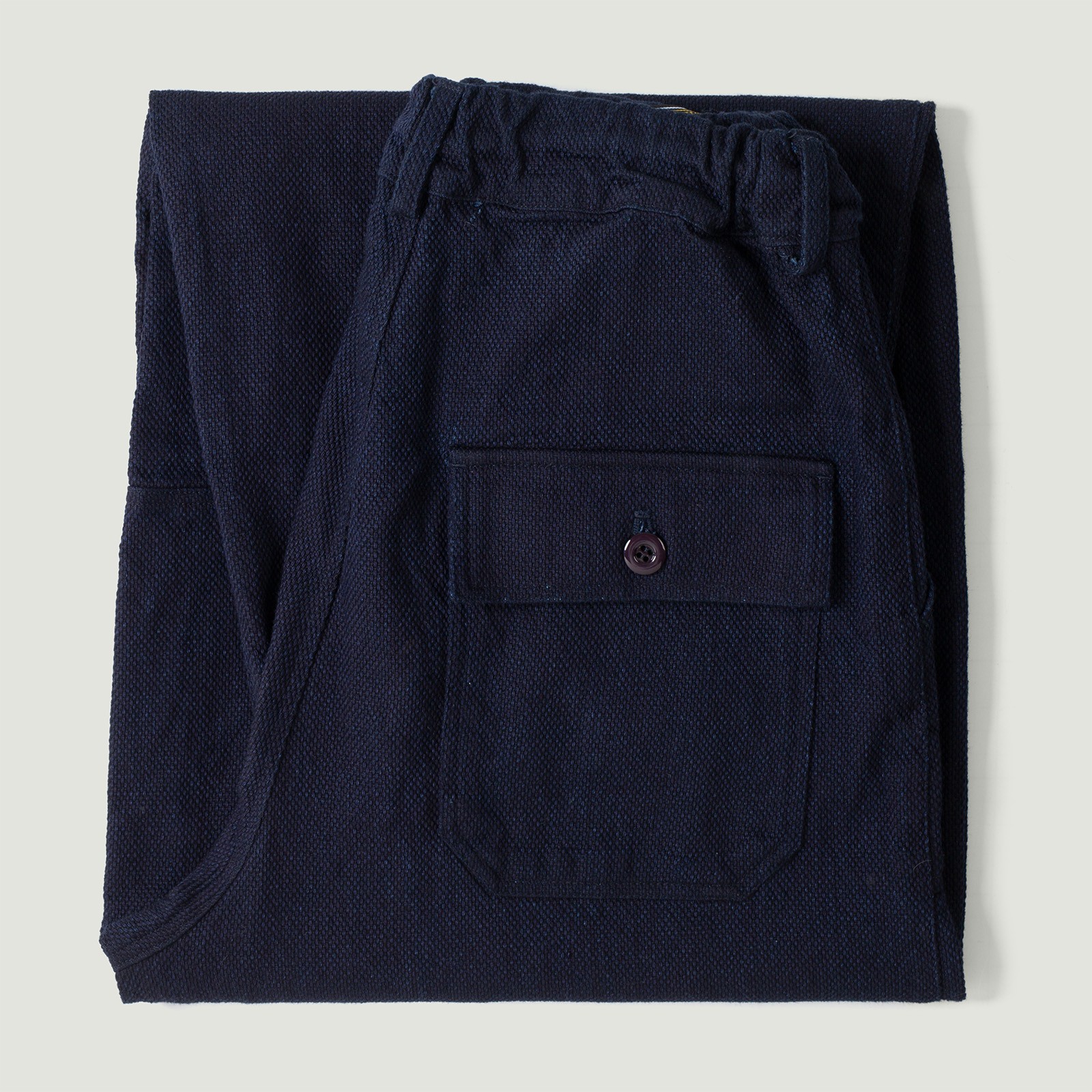 Vignette flaneurs Frizmworks Sashiko Denim Balloon Pants Indigo