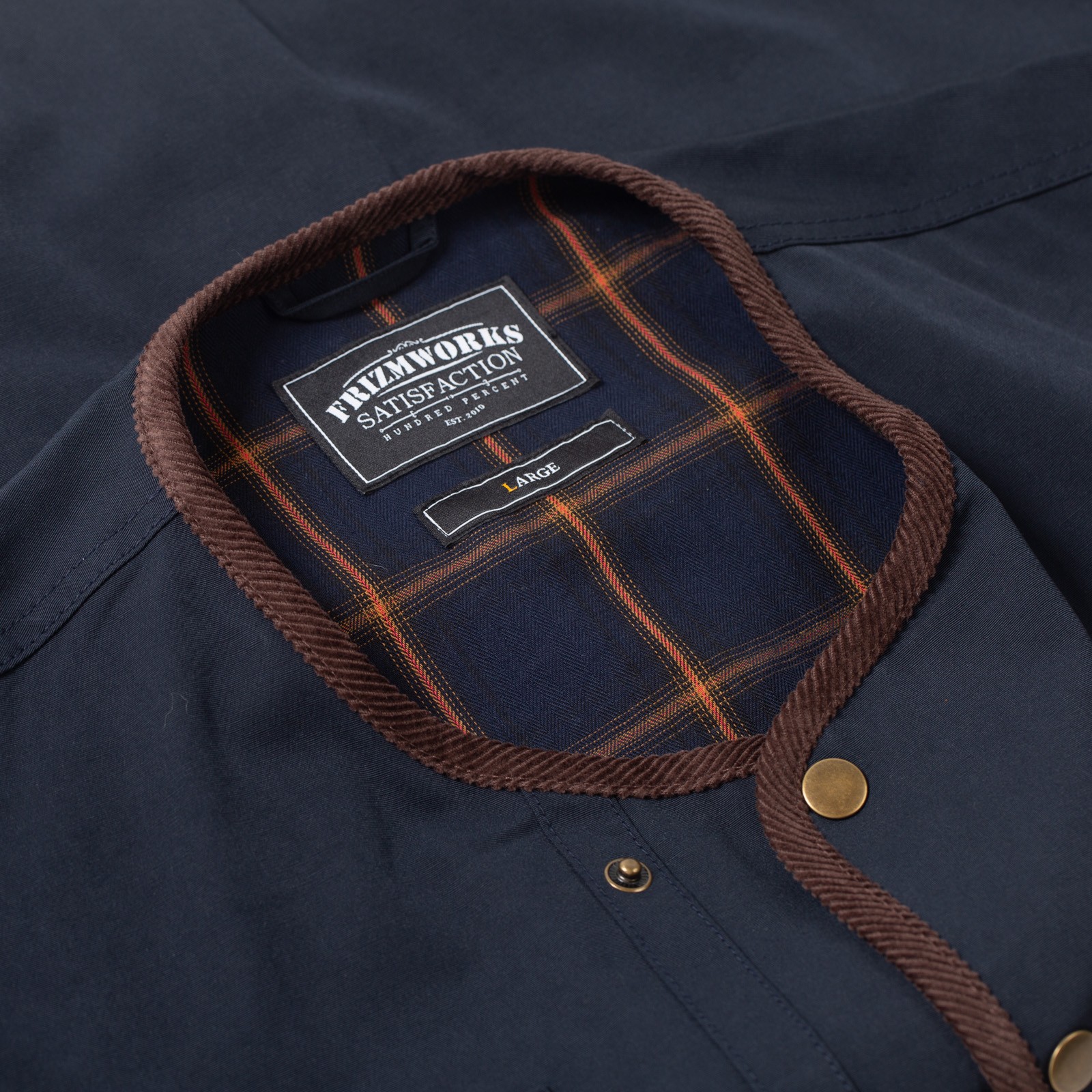 col flaneurs veste FRIZMWORKS Heritage Hunting Vest Navy (1)