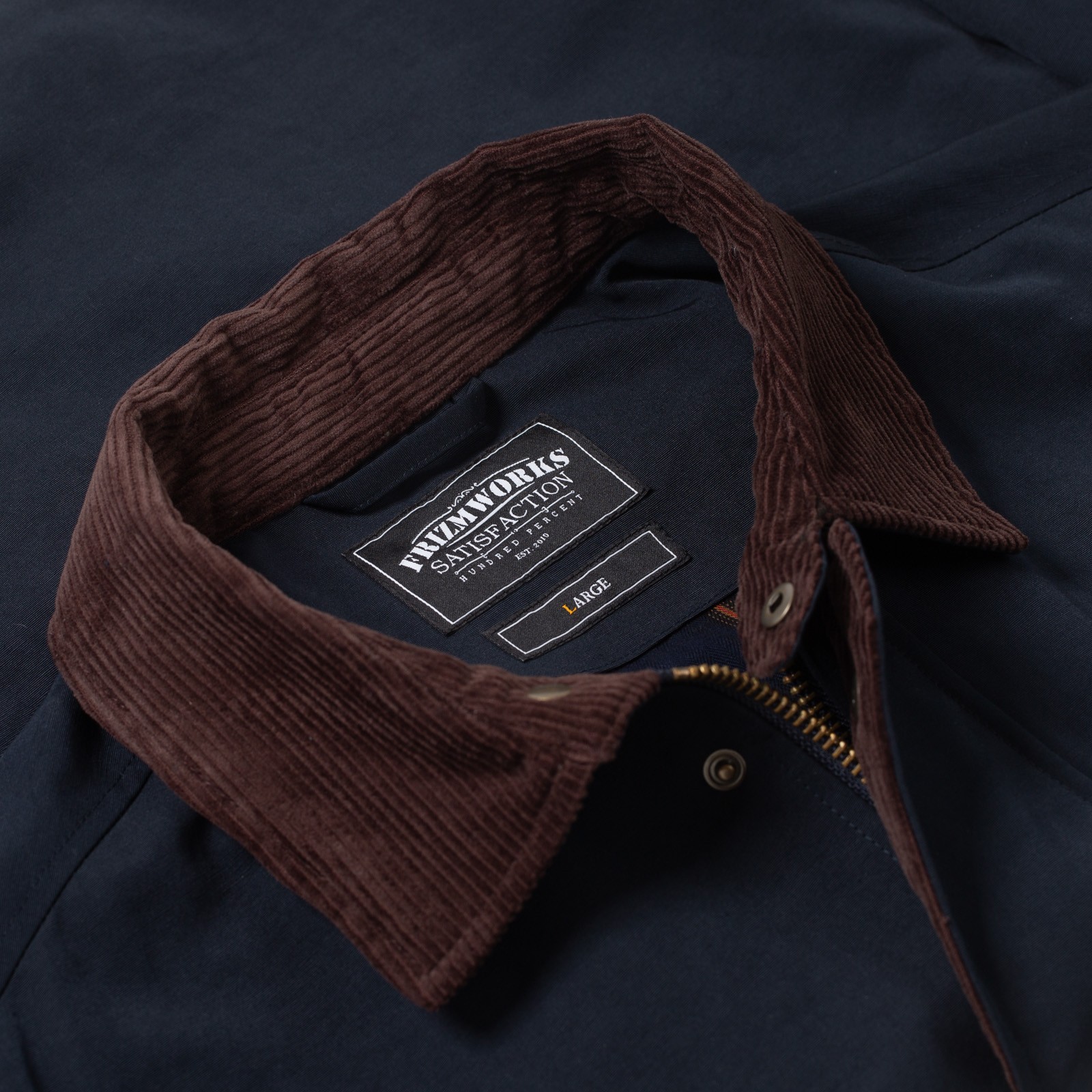 col flaneurs veste FRIZMWORKS Royal Hunting Jacket Navy (2)