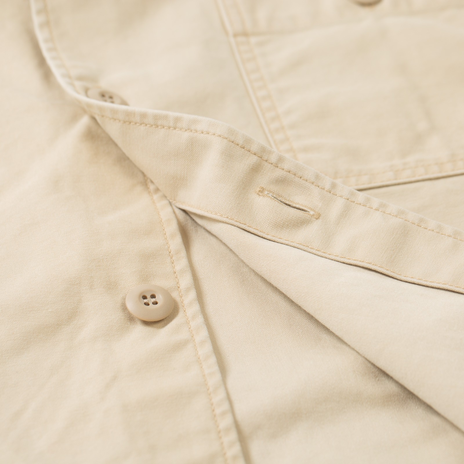 flaneurs JAPAN BLUE JEANS  Battle Dress Uniform Shirts Beige (3)