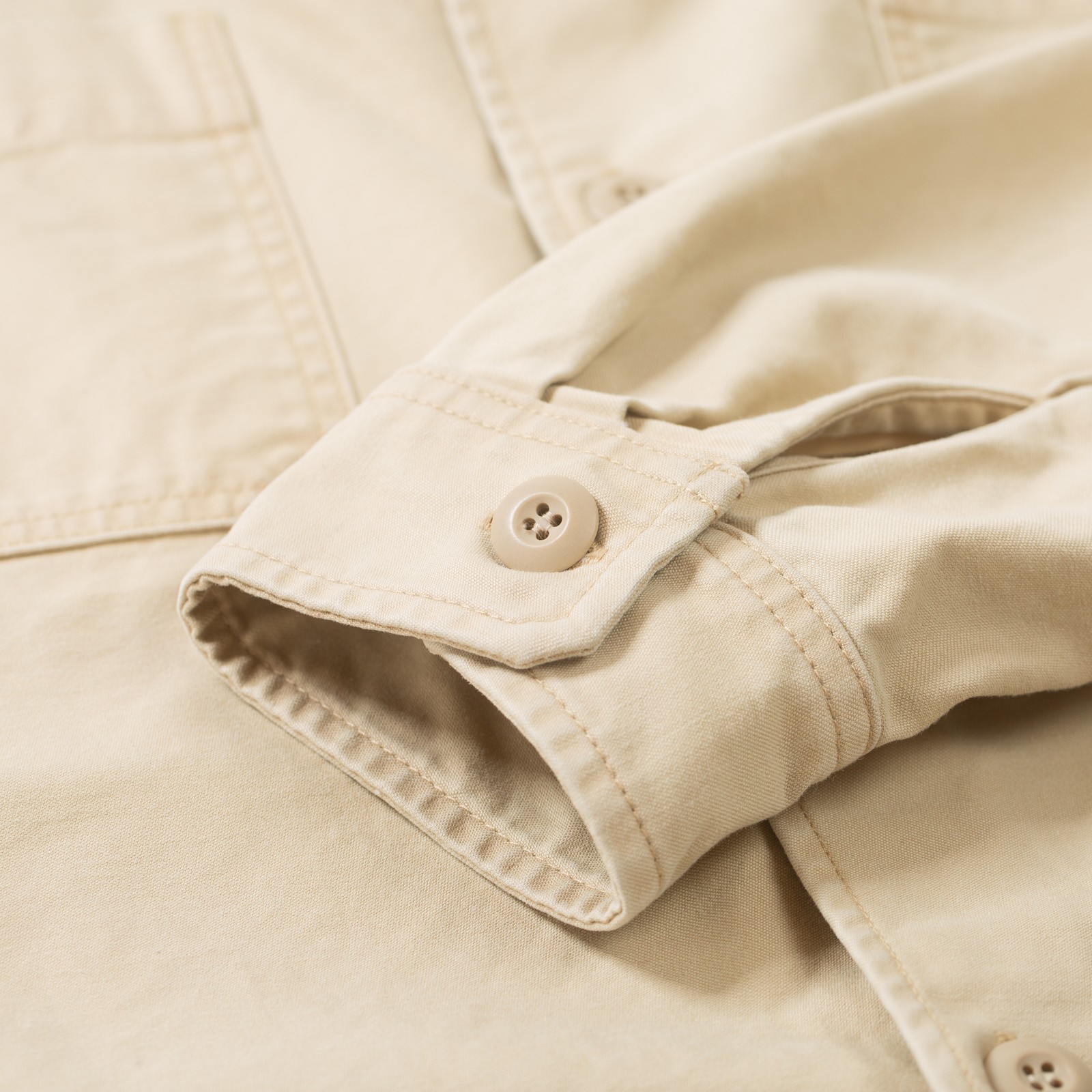 manche flaneurs JAPAN BLUE JEANS  Battle Dress Uniform Shirts Beige (1)