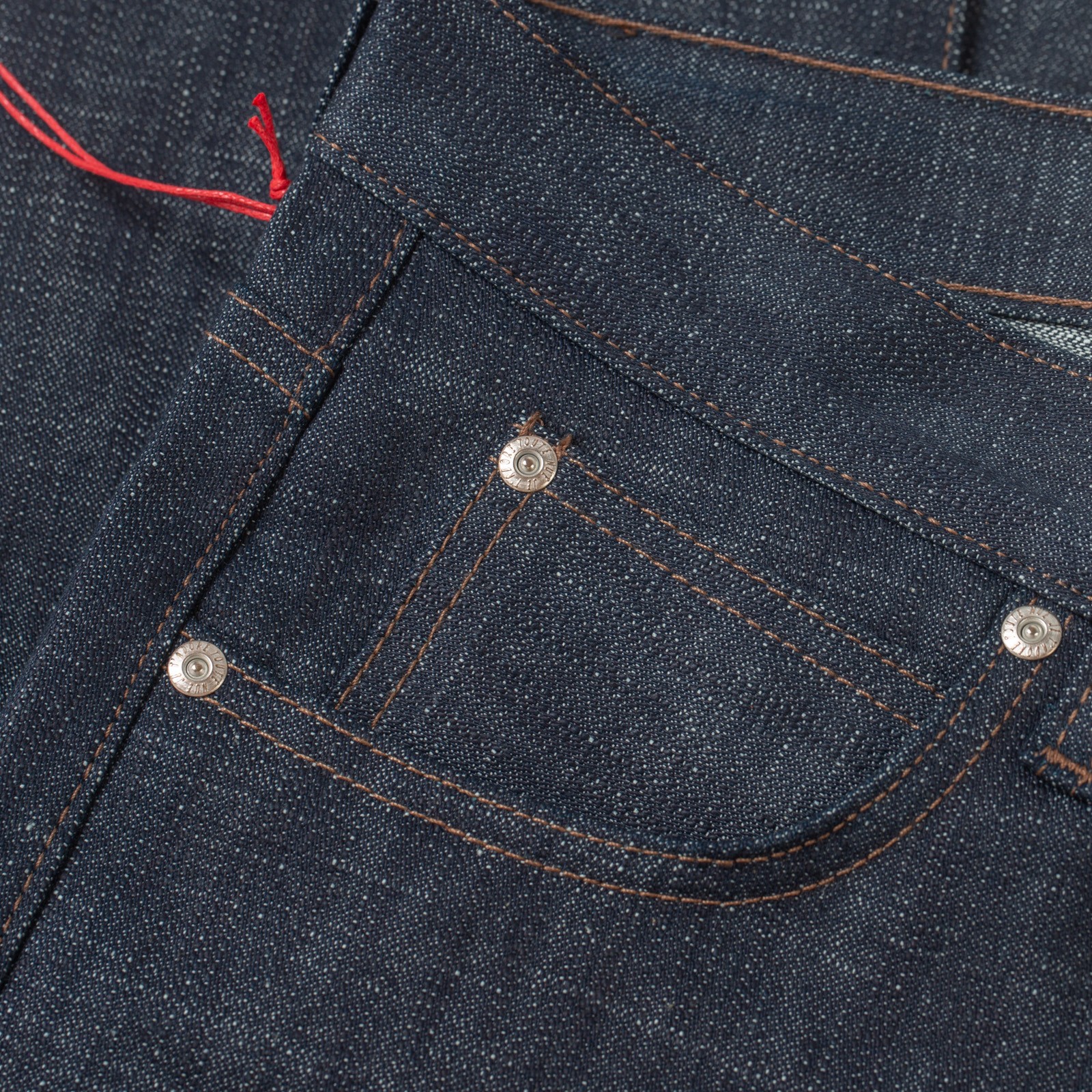 coin pocket  NAKED & FAMOUS  SuperGuy Greencast Slub Stretch Selvedge (3)