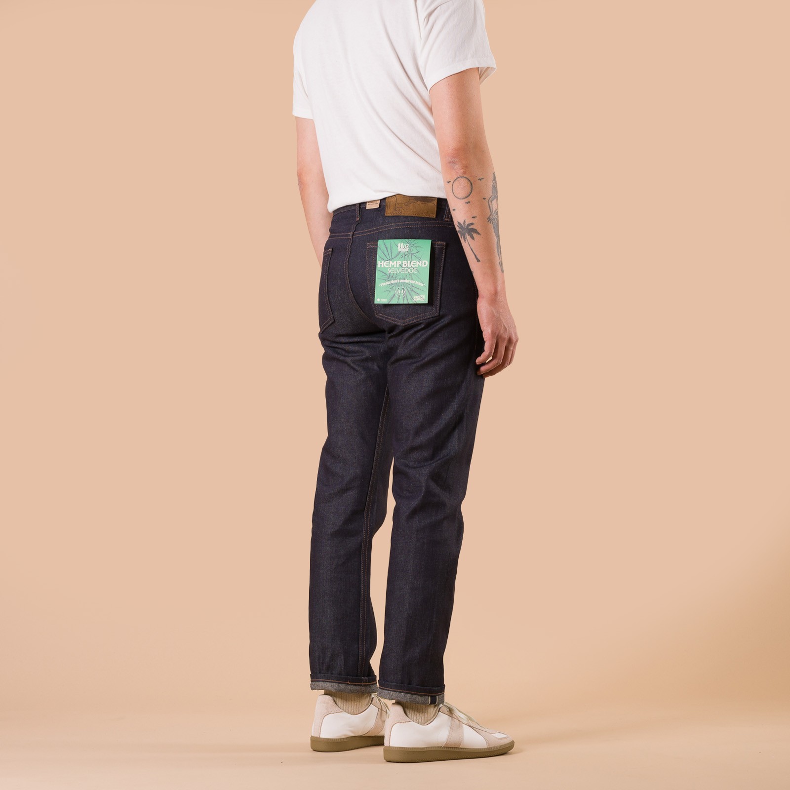 image flâneurs NAKED & FAMOUS / WeirdGuy Hemp Blend Selvedge de dos