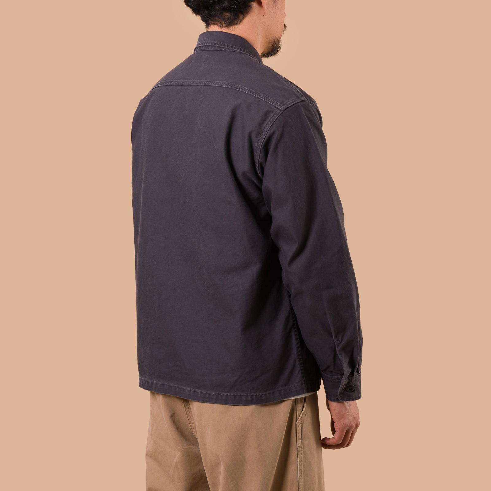 image flaneurs JAPAN BLUE JEANS  Battle Dress Uniform Shirts Black dos