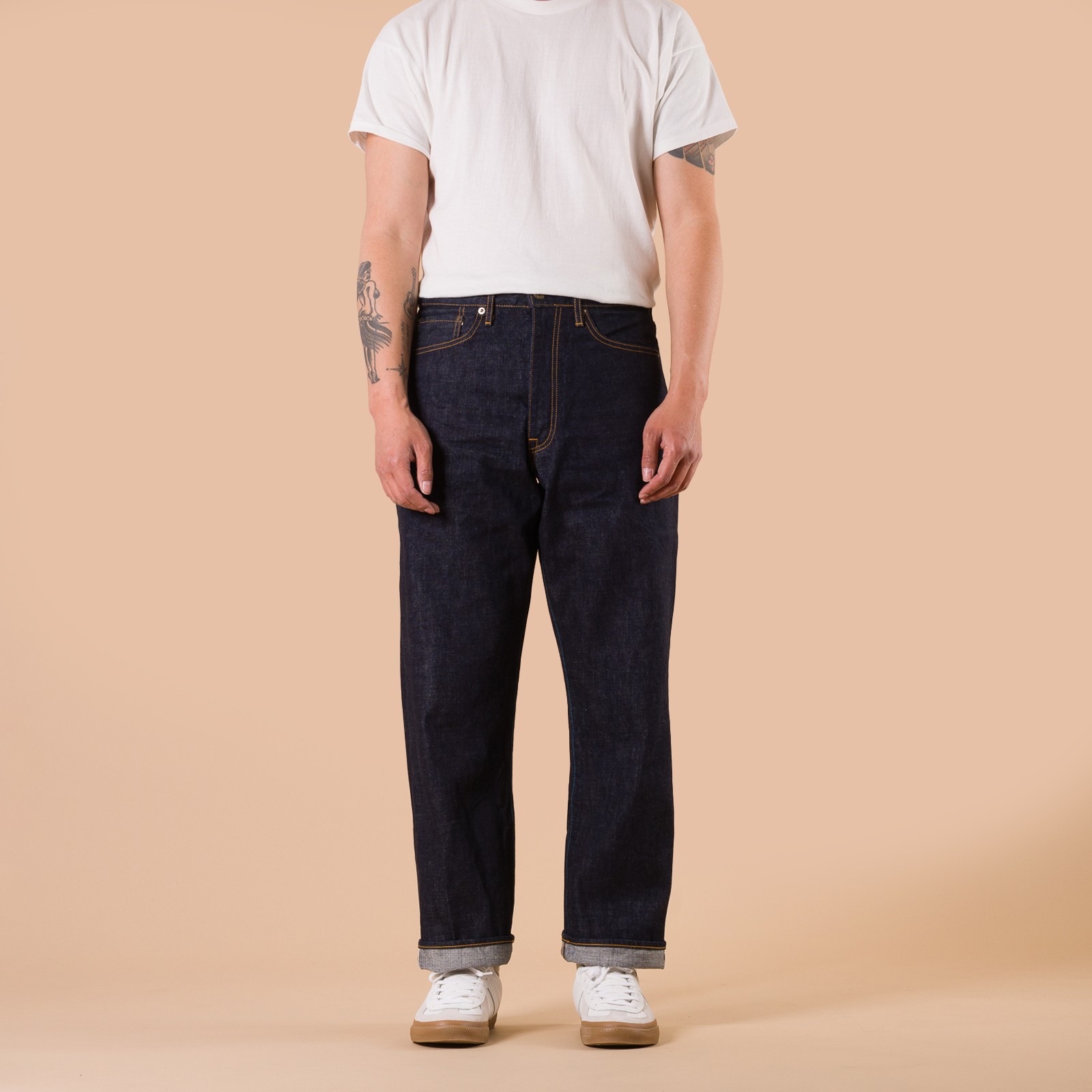 J501 14.8oz Loose Fit US Cotton Selvedge