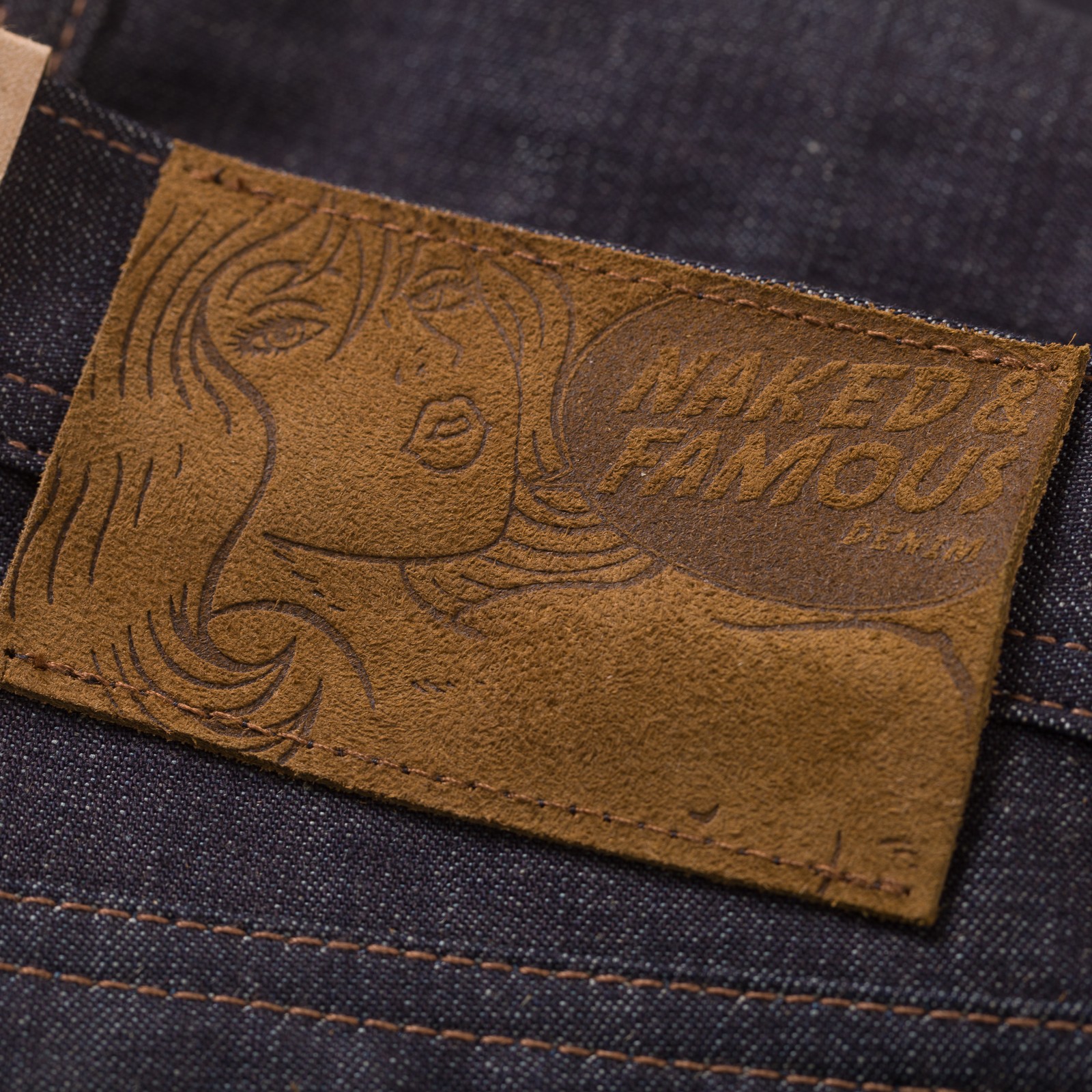 image flâneurs NAKED & FAMOUS / WeirdGuy Hemp Blend Selvedge détail 2
