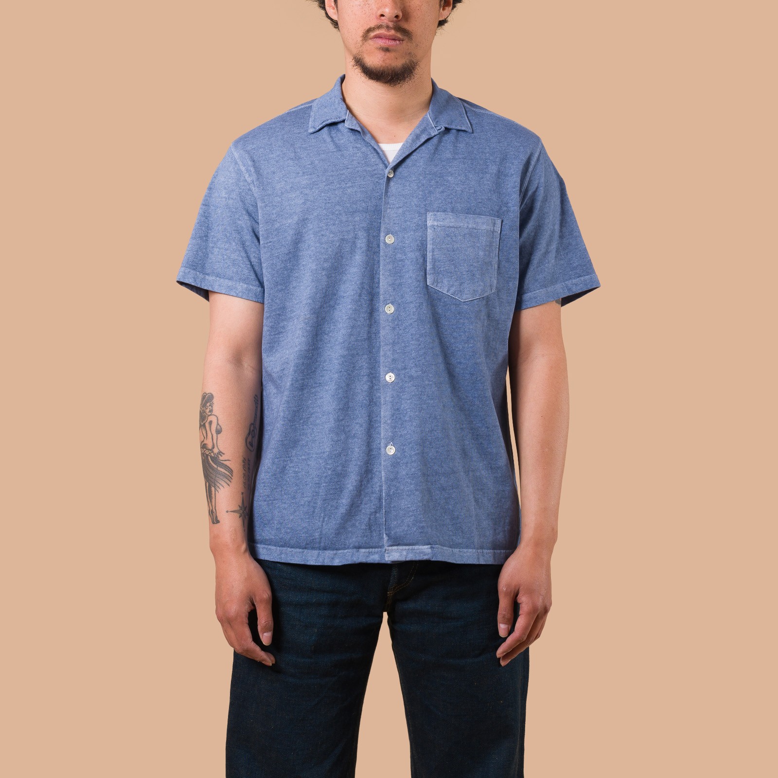 S/S Open Tee Shirts P-Ajisai